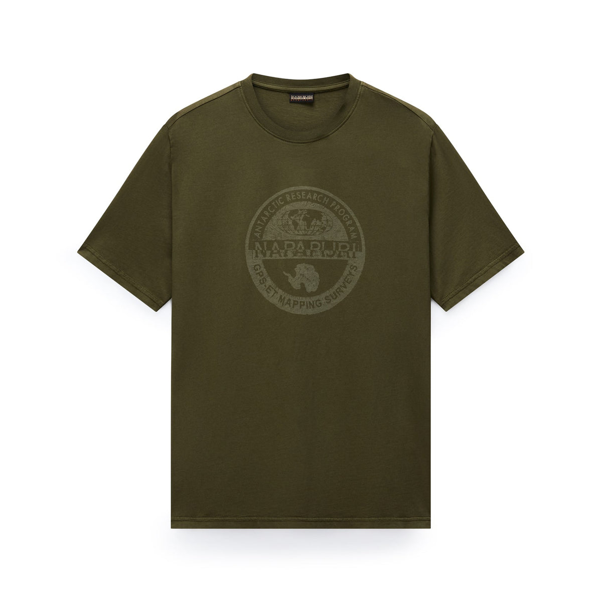 Napapijri S-Bollo Short Sleeve T-Shirt - Olive Night