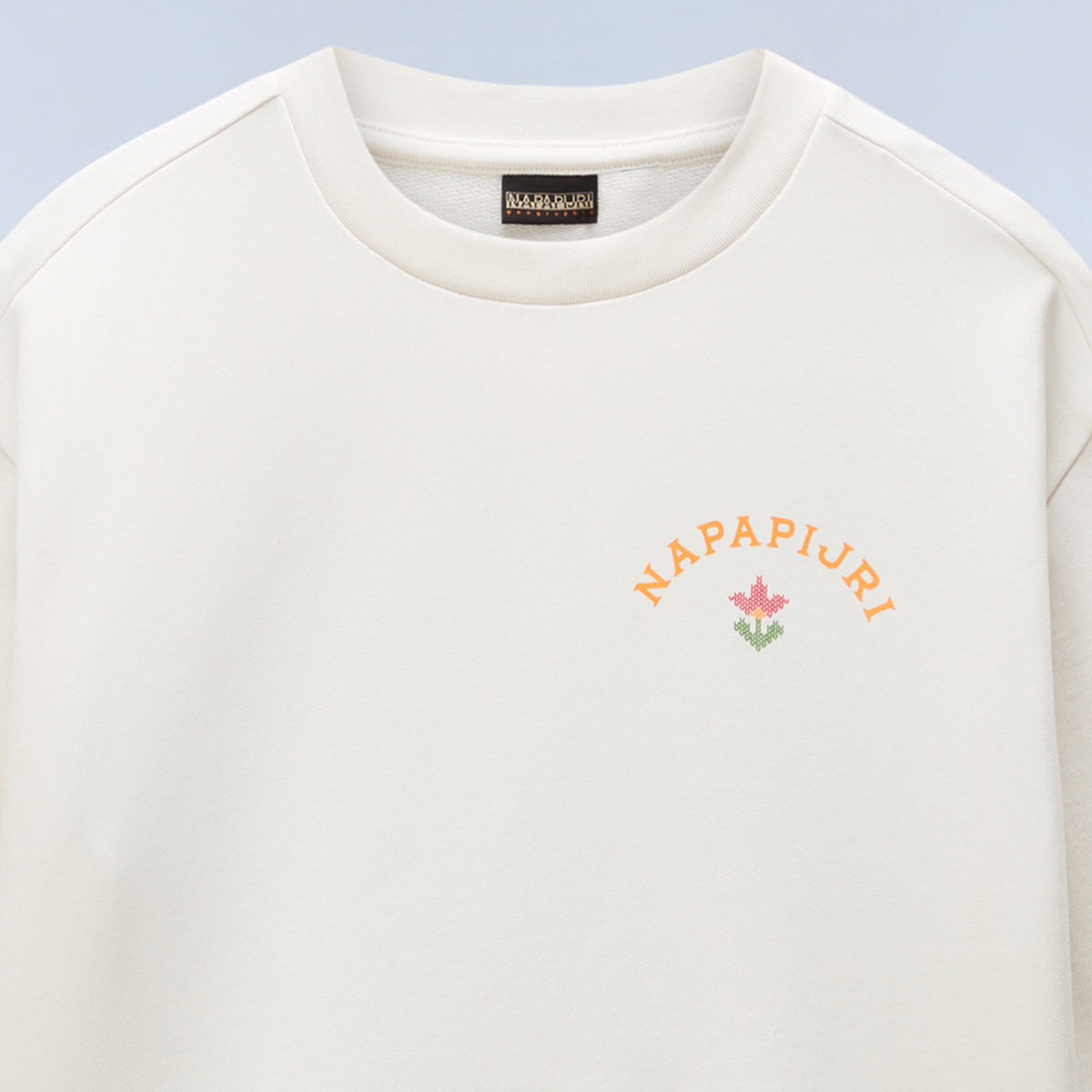 Napapijri B-Bliss Women's Sweat - White Whisper