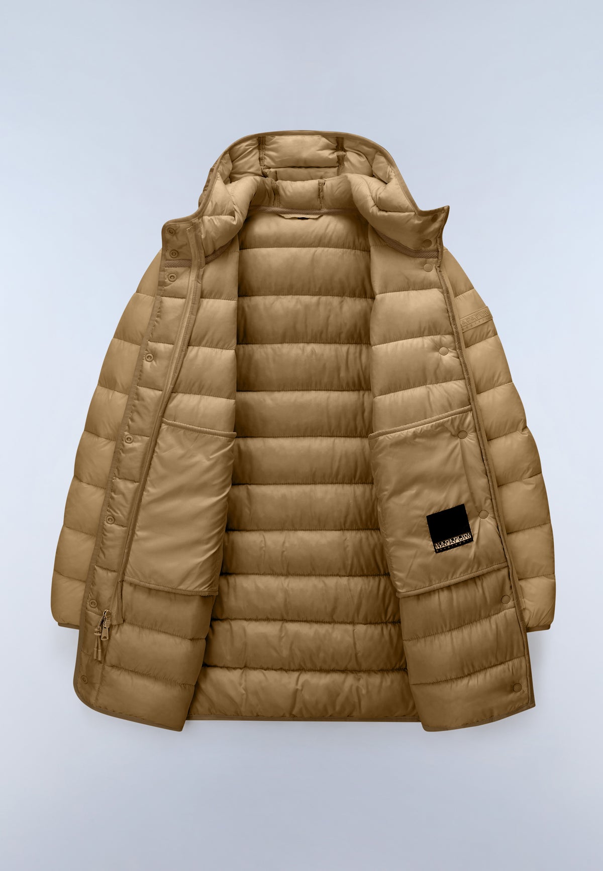 Napapijri Aerins Medium Womens Puffa Jacket - Oak