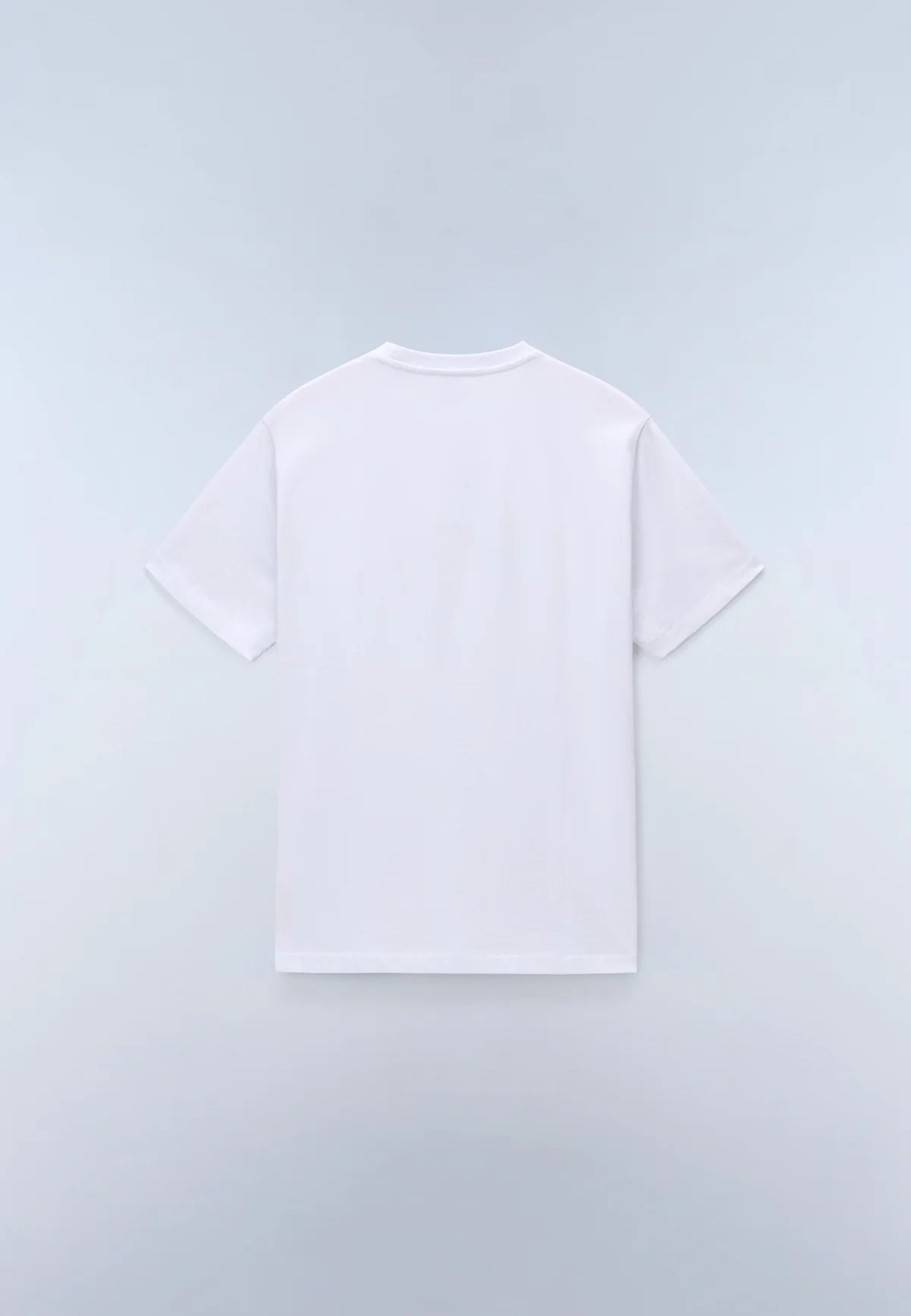 NAPAPIJRI BOX LOGO SHORT SLEEVE T-SHIRT - WHITE