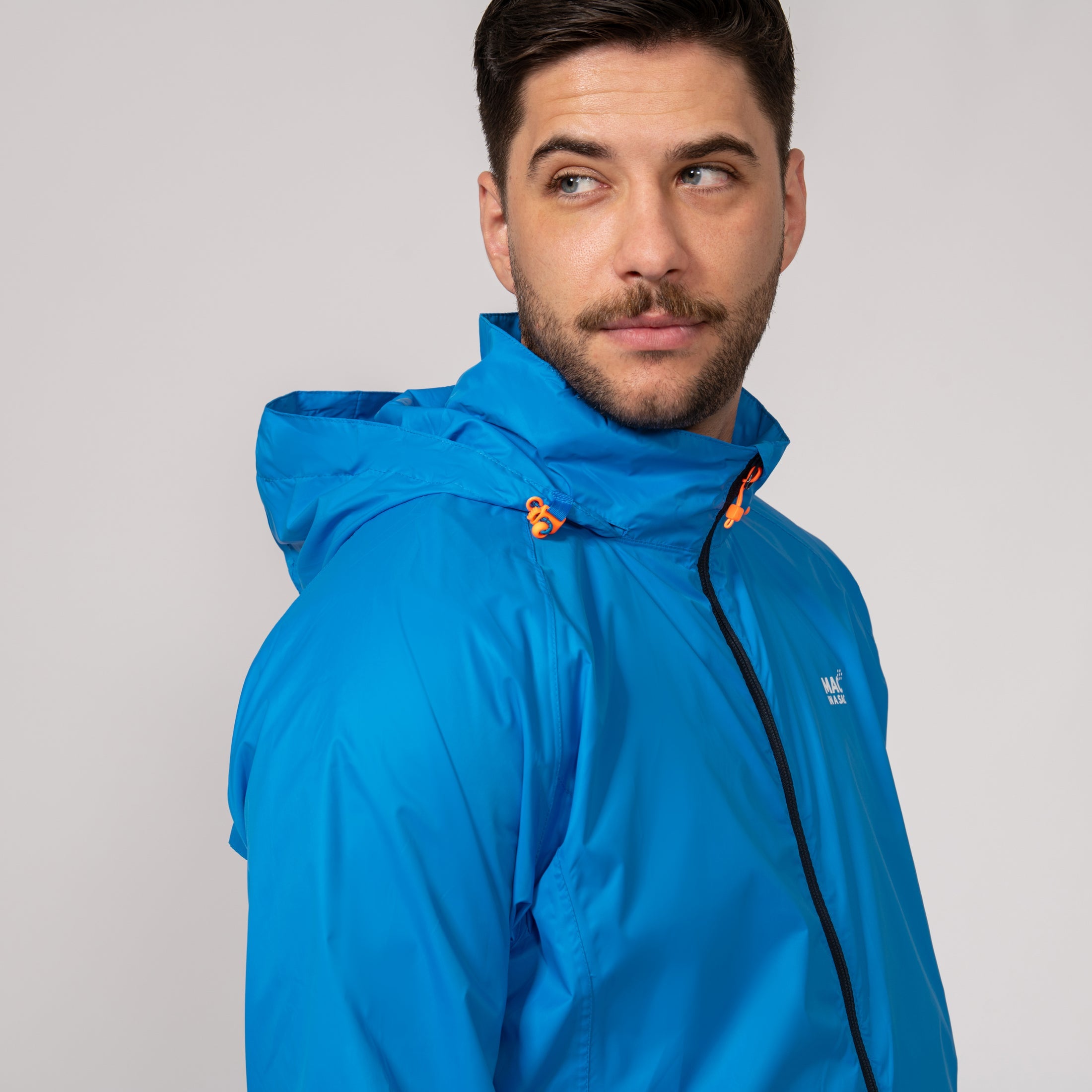 Mac In A Sac Origin II Packable Waterproof Jacket - Ocean Blue