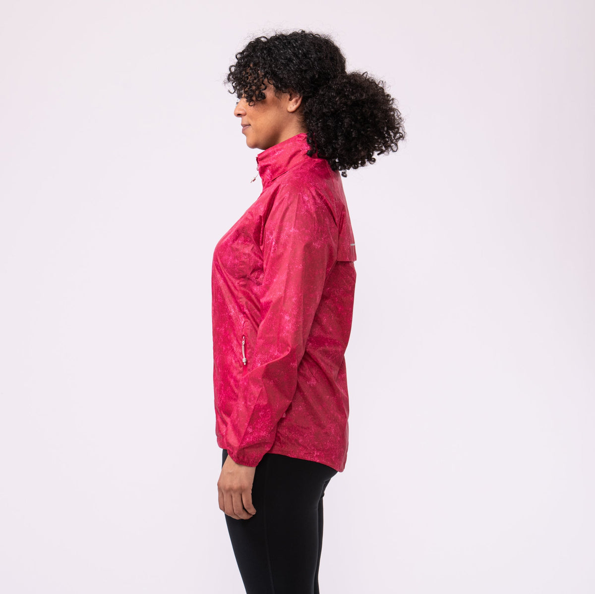 Mac In A Sac Origin II Edition Packable Waterproof Jacket - Pink Etch