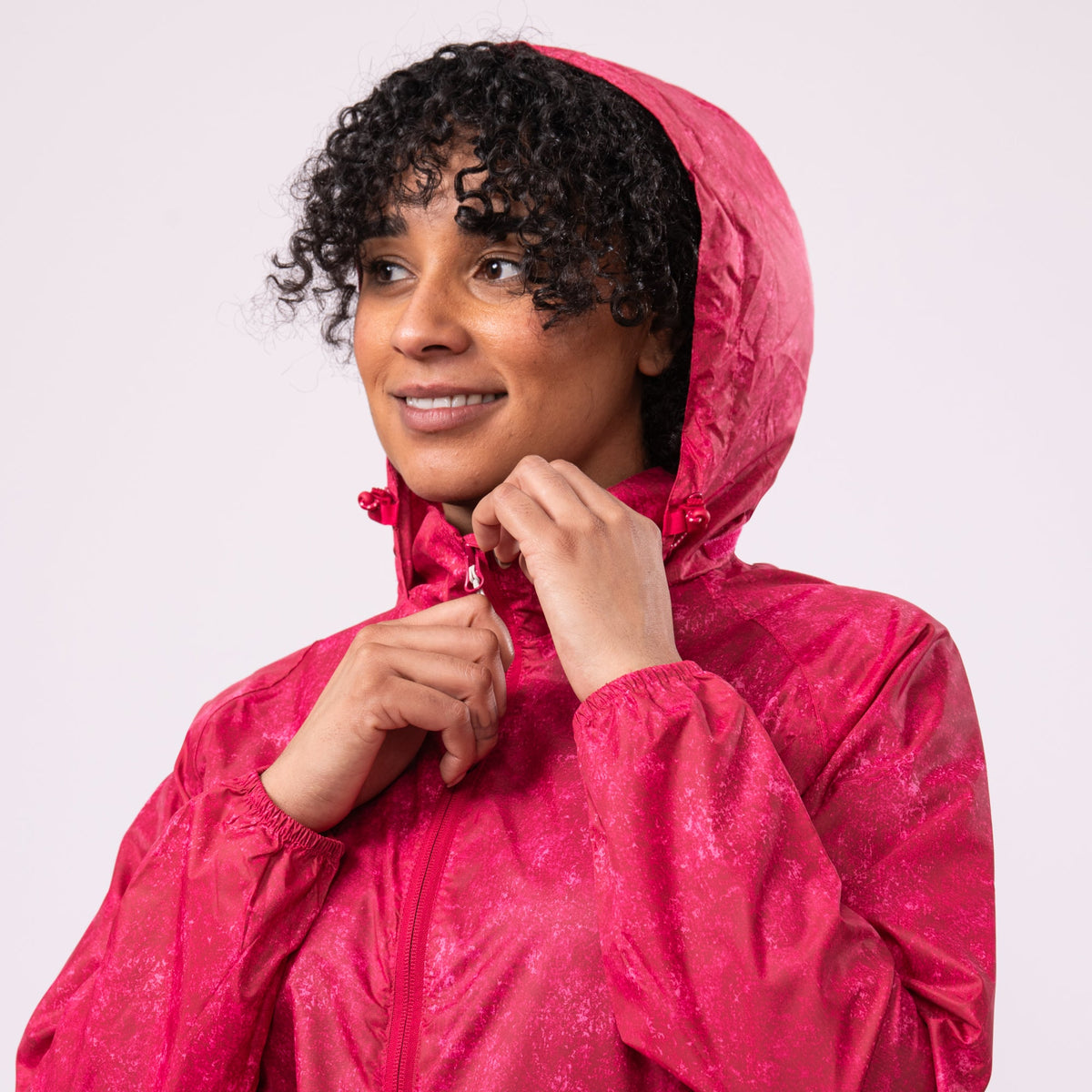 Mac In A Sac Origin II Edition Packable Waterproof Jacket - Pink Etch