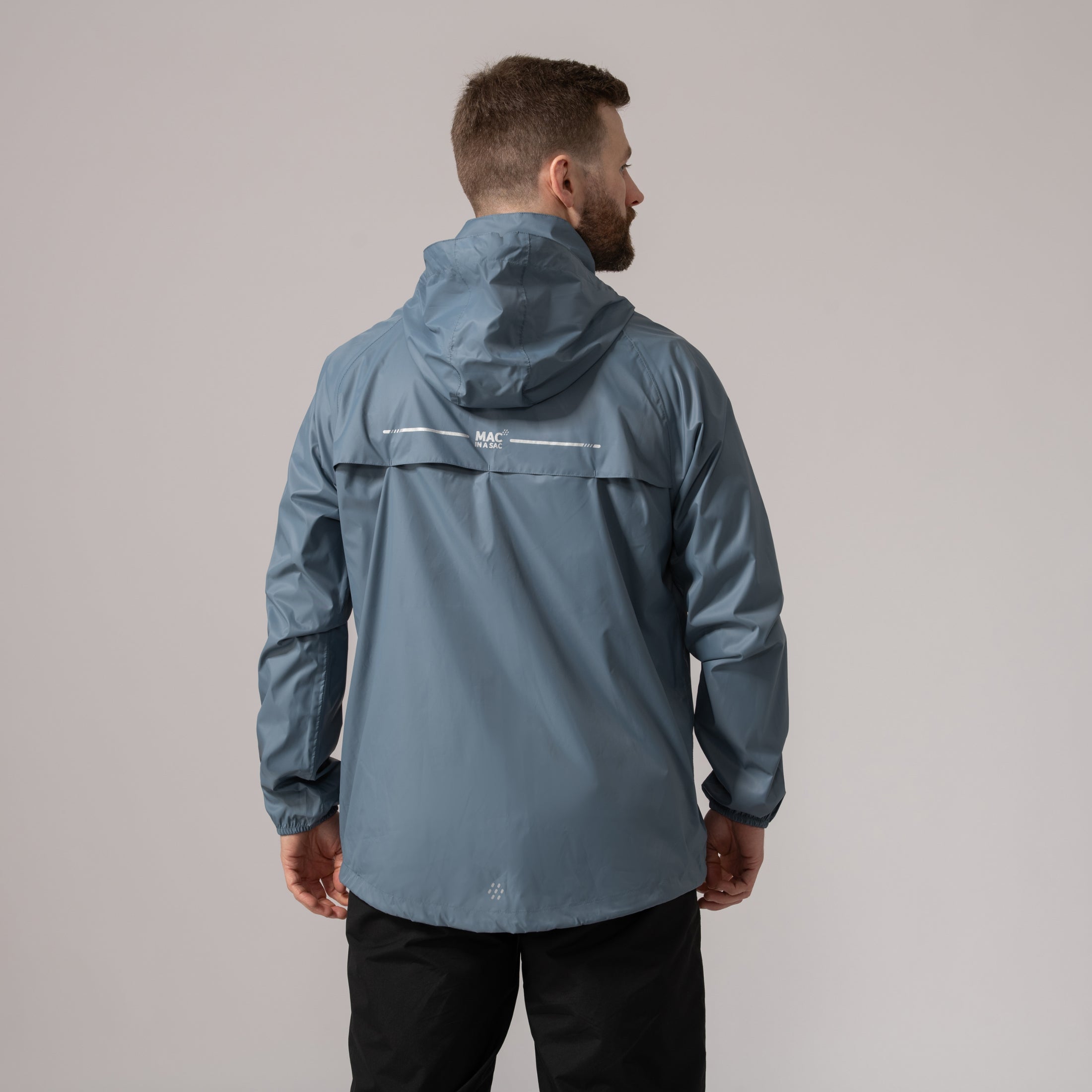 Mac In A Sac Origin II Packable Waterproof Jacket - Steel Grey
