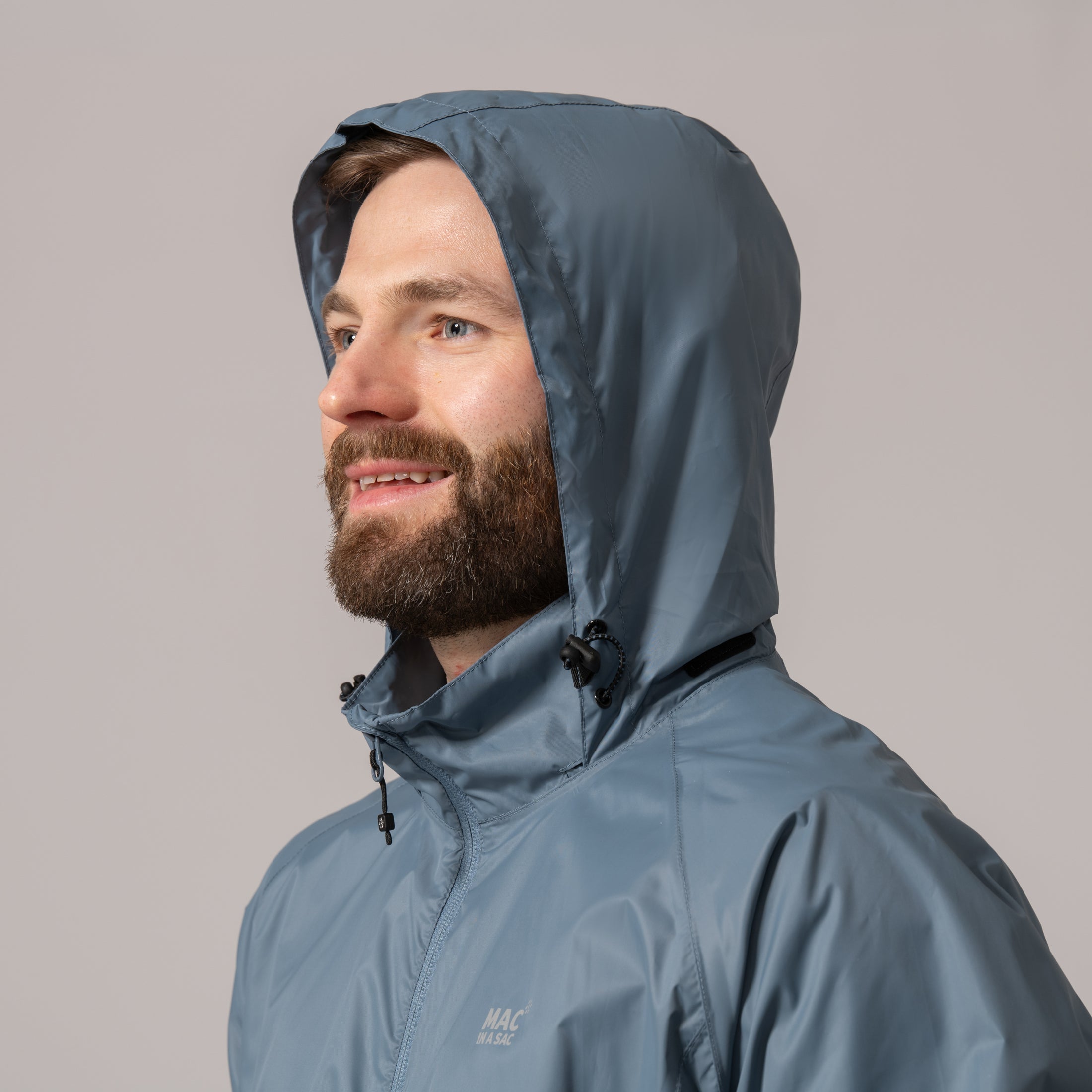 Mac In A Sac Origin II Packable Waterproof Jacket - Steel Grey