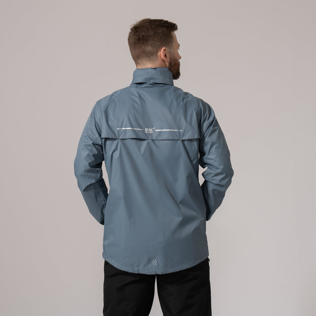 Mac In A Sac Origin II Packable Waterproof Jacket - Steel Grey