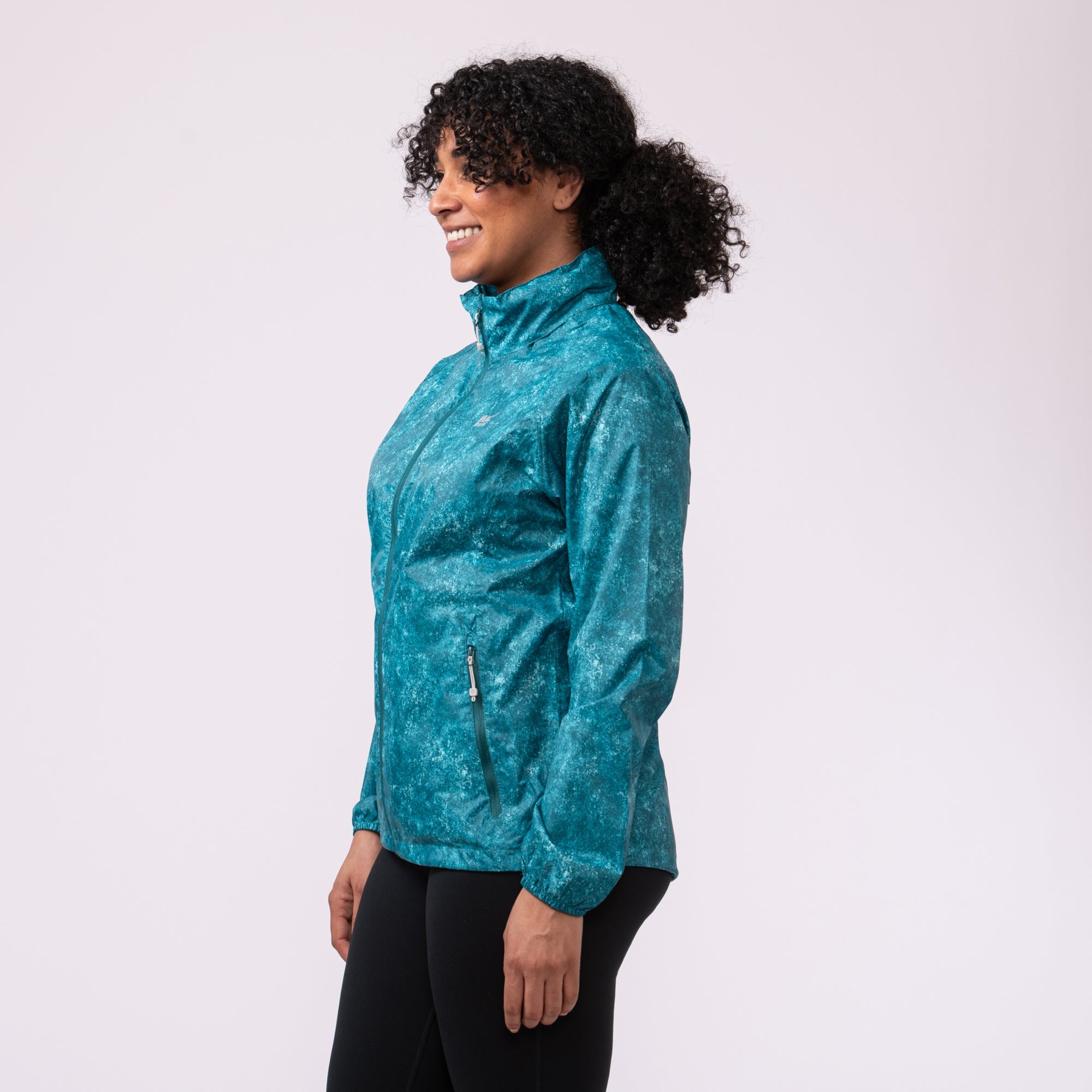 Mac In A Sac Origin II Edition Packable Waterproof Jacket - Teal Etch