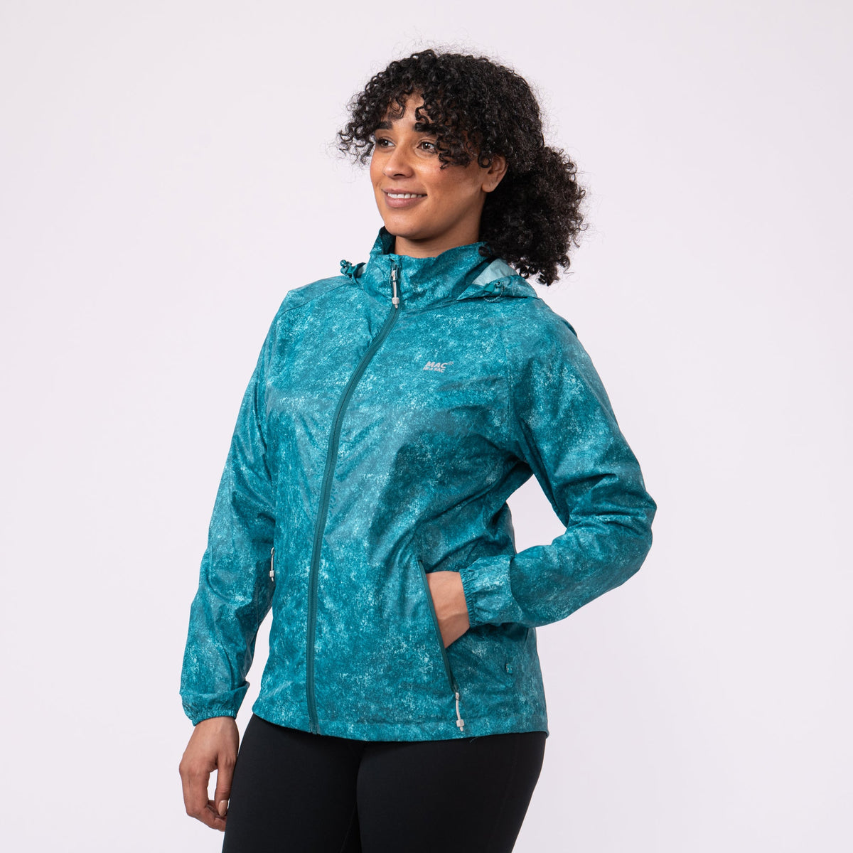 Mac In A Sac Origin II Edition Packable Waterproof Jacket - Teal Etch