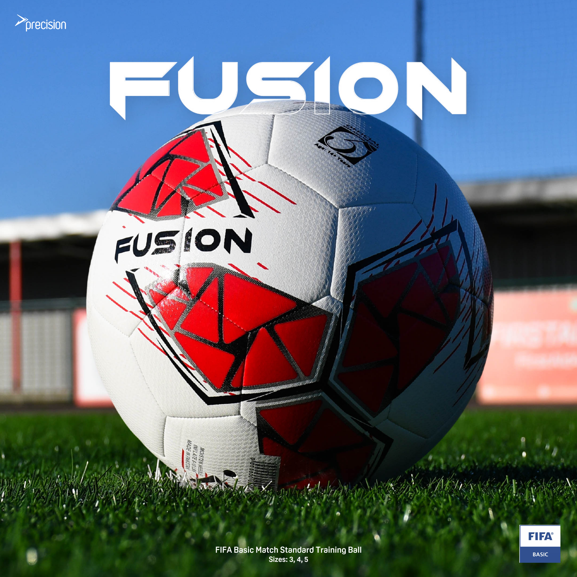 PRECISION FUSION FIFA TRAINING BALL - SIZE 5