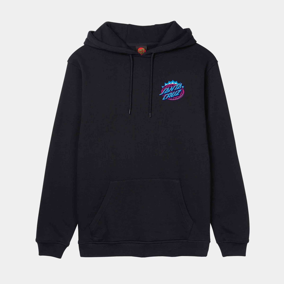 SANTA CRUZ KENDALL END OF THE DOT HOODIE - BLACK