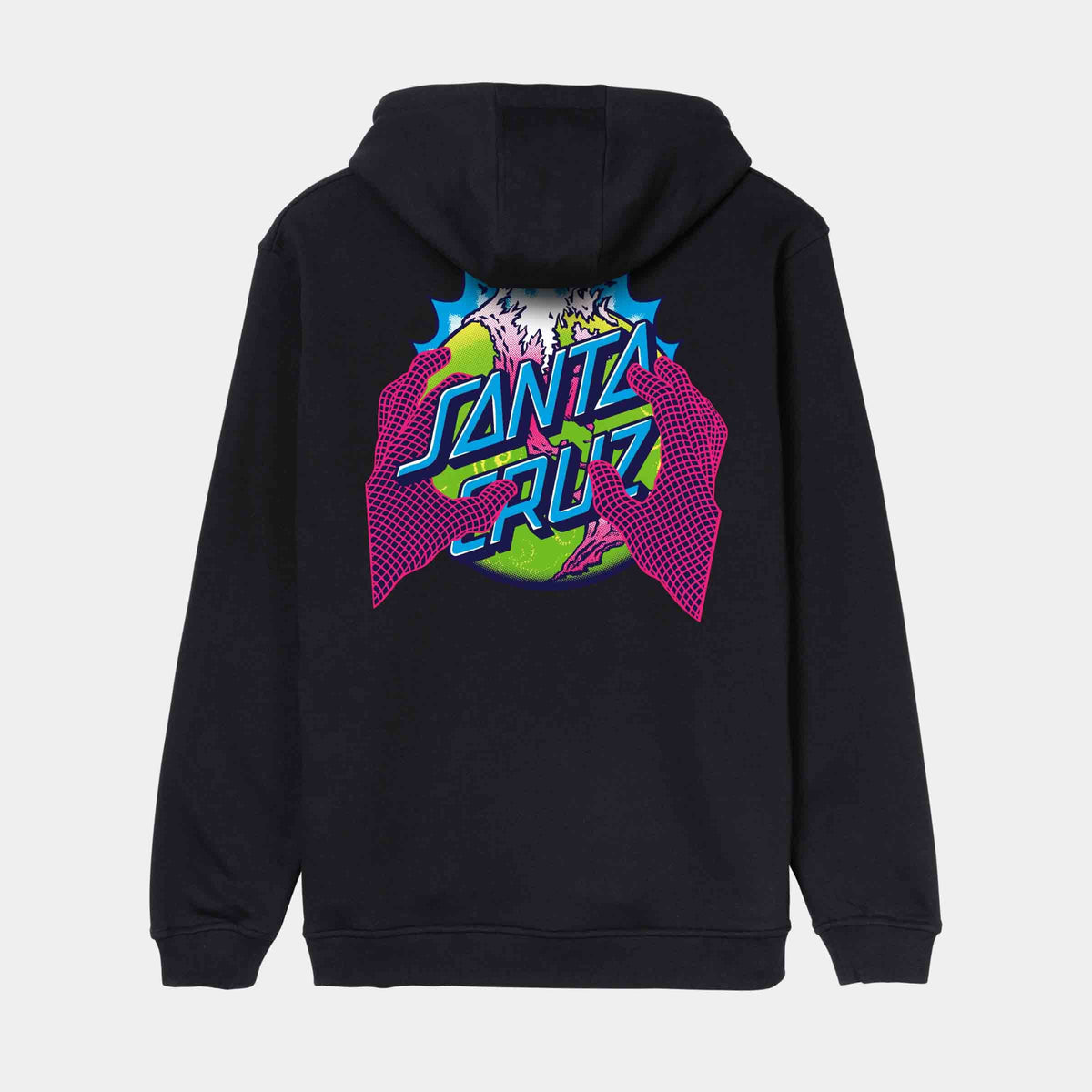 SANTA CRUZ KENDALL END OF THE DOT HOODIE - BLACK
