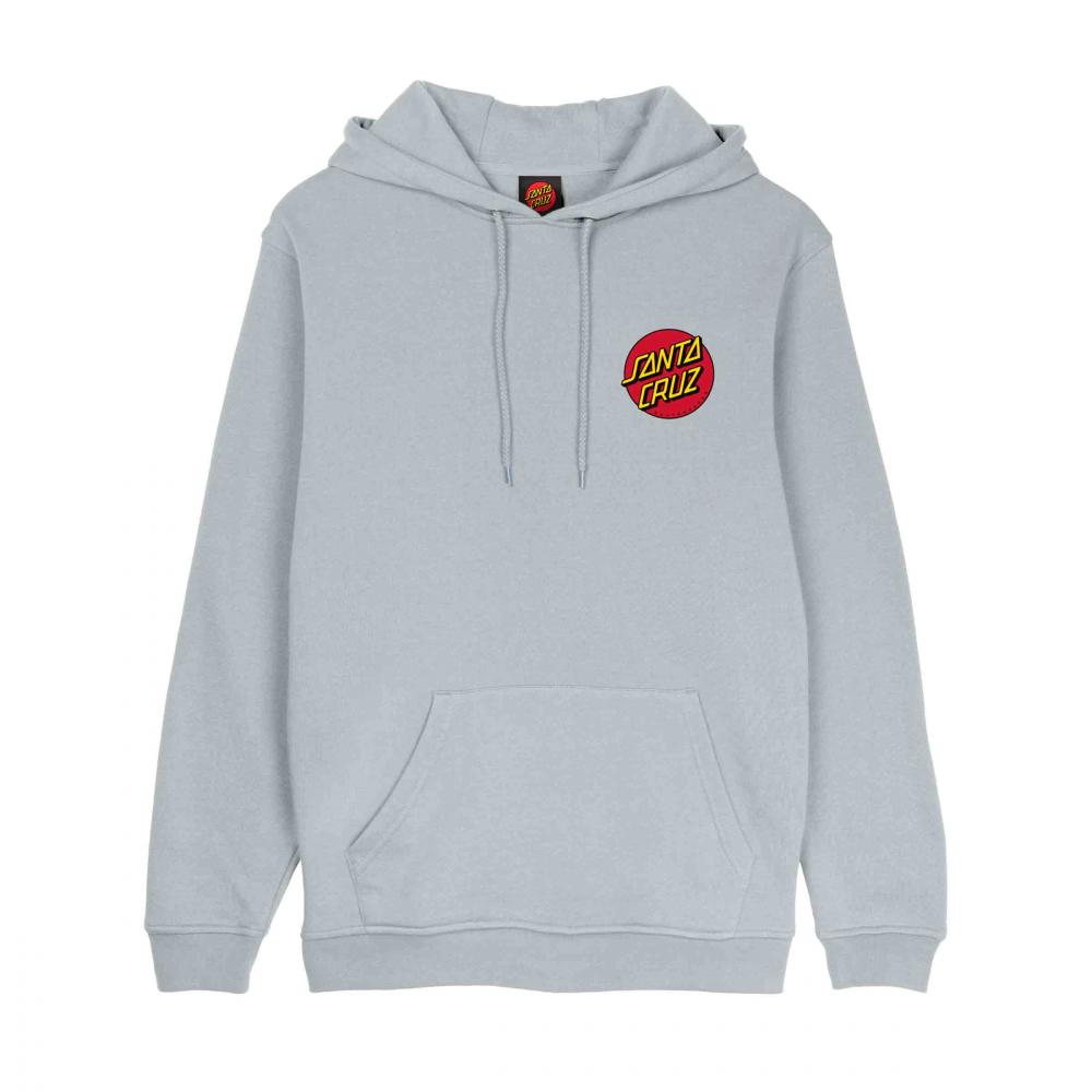 SANTA CRUZ CLASSIC DOT CHEST HOOD - MIST