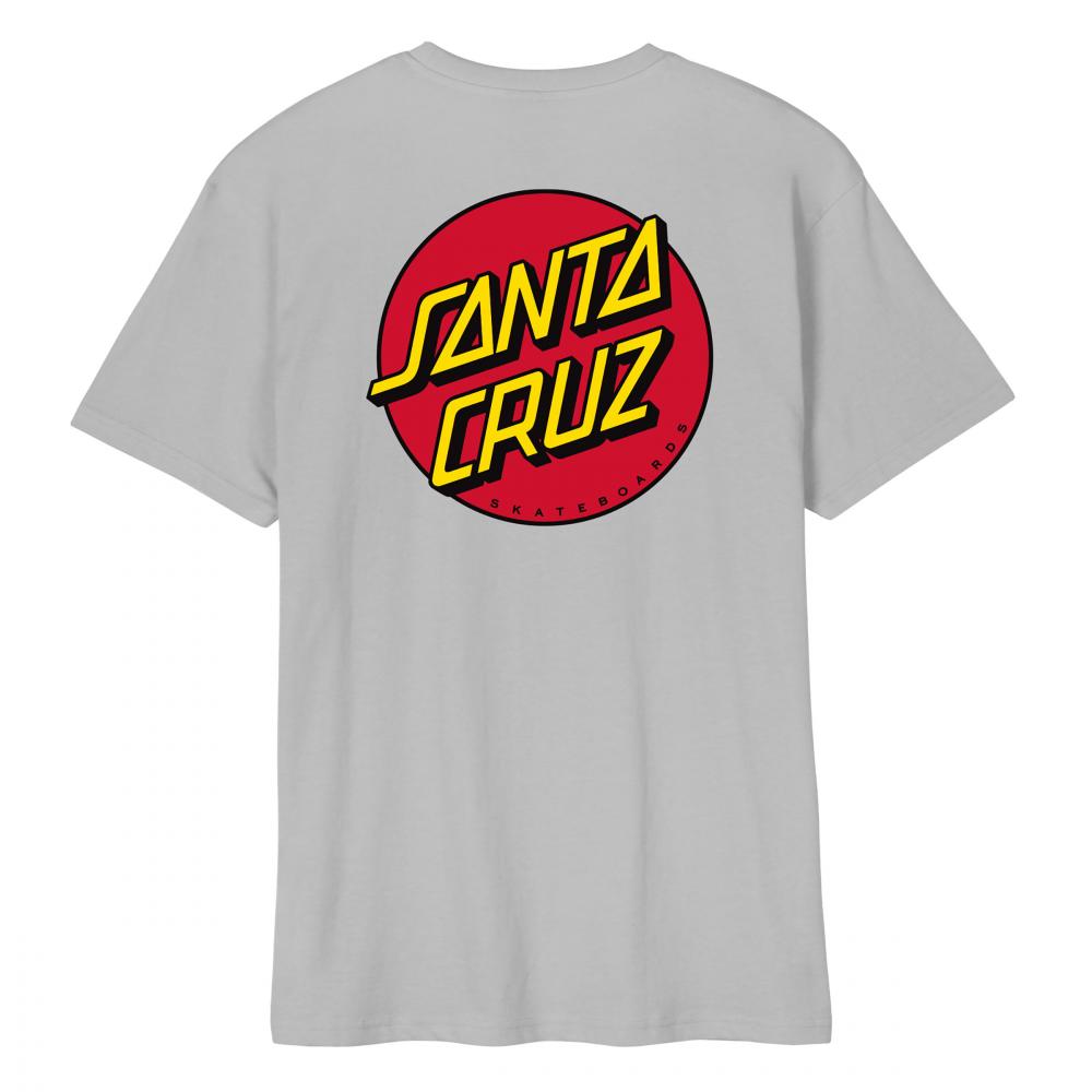 SANTA CRUZ CLASSIC DOT CHEST T-SHIRT - MIST