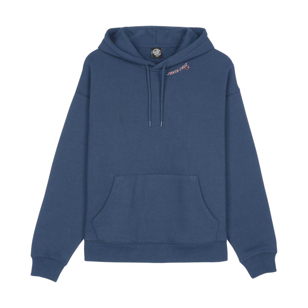 SANTA CRUZ NIGHT CRITTER WOMEN'S HOODIE - HERITAGE BLUE