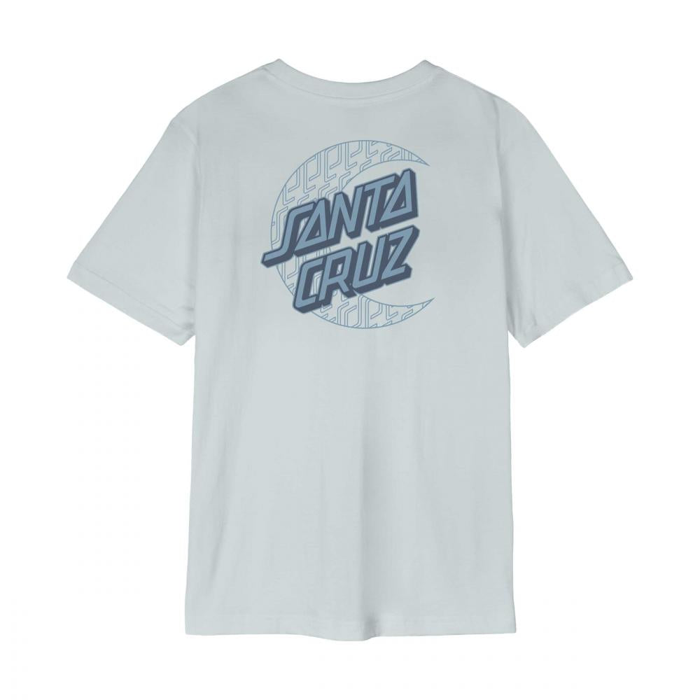 SANTA CRUZ IMPRINT MOON DOT WOMEN'S T-SHIRT - MIST