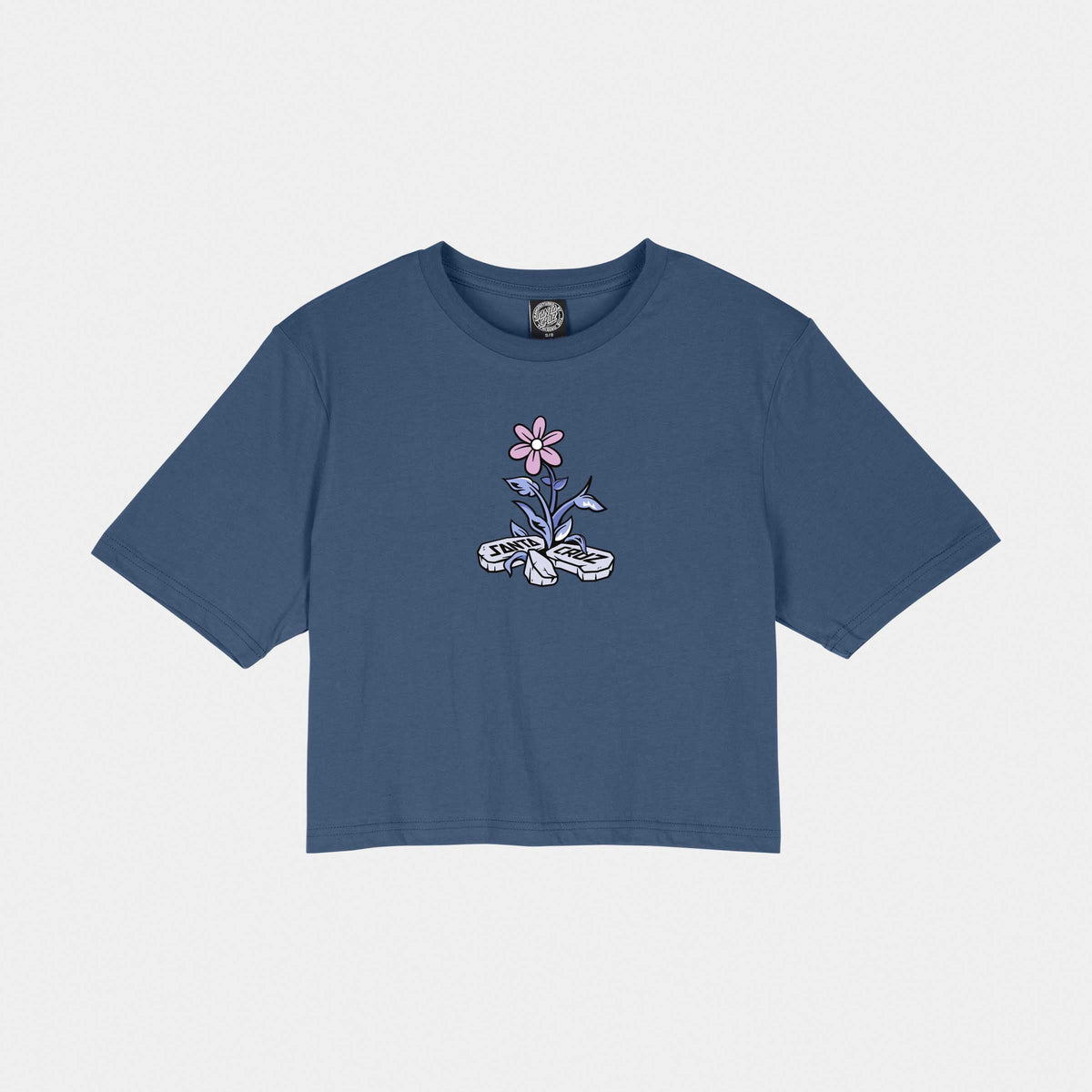 Santa Cruz Flourish T-Shirt - Heritage Blue