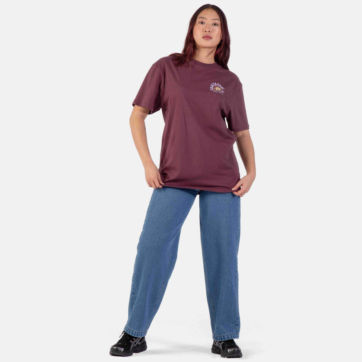 Santa Cruz Star Snail T-Shirt - Cocoa Powder