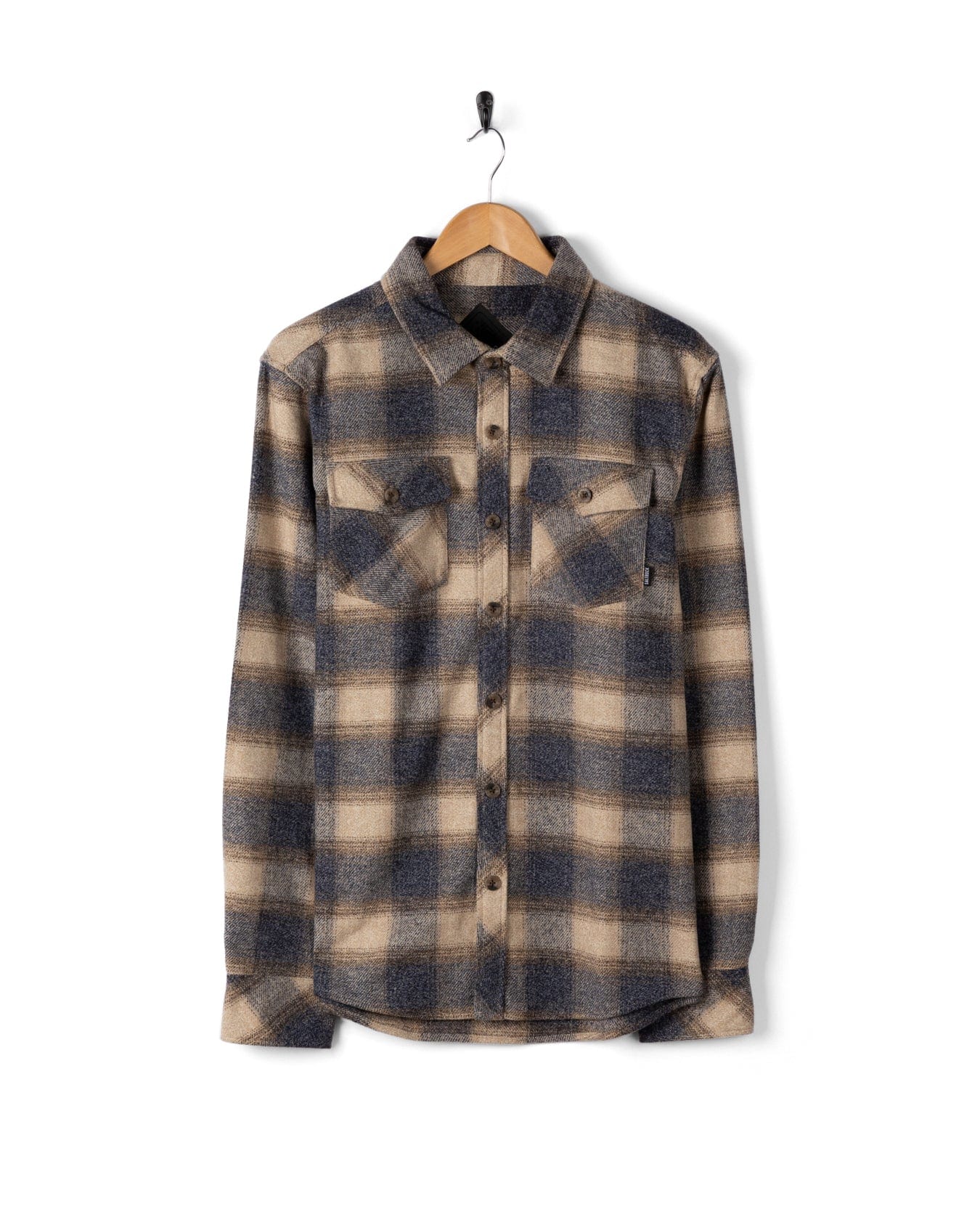 SALTROCK WILFRED MENS CHECK FLANNEL SHIRT