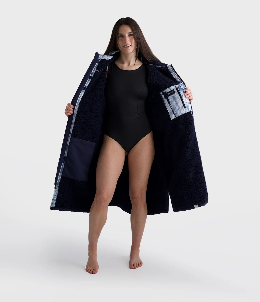 Dryrobe® Batik Blue Advance Adults Changing Robe