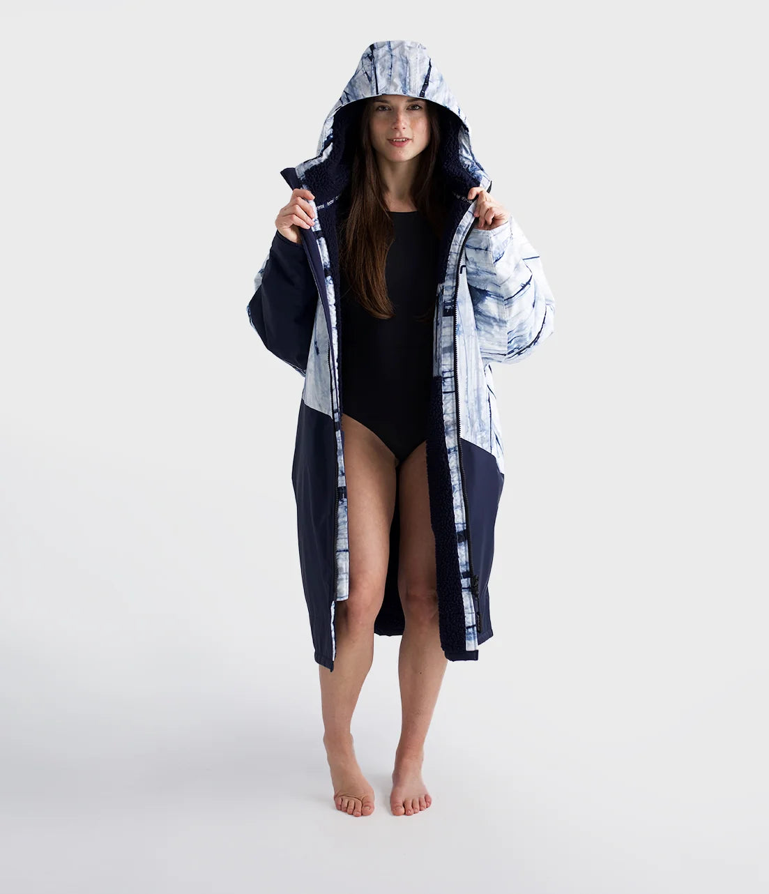 Dryrobe® Batik Blue Advance Adults Changing Robe