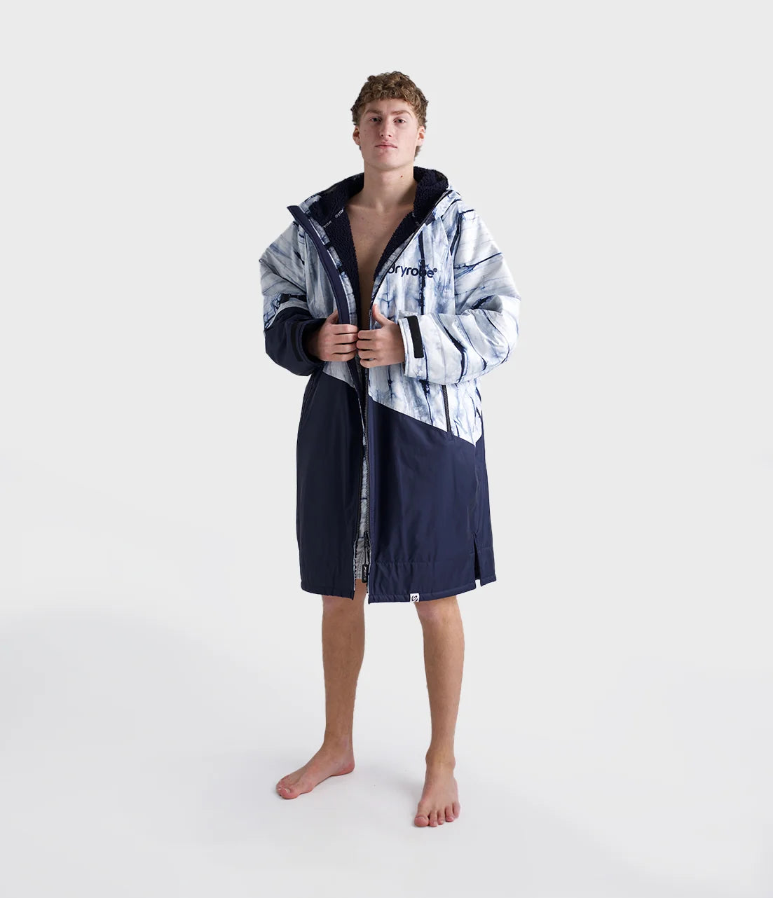 Dryrobe® Batik Blue Advance Adults Changing Robe