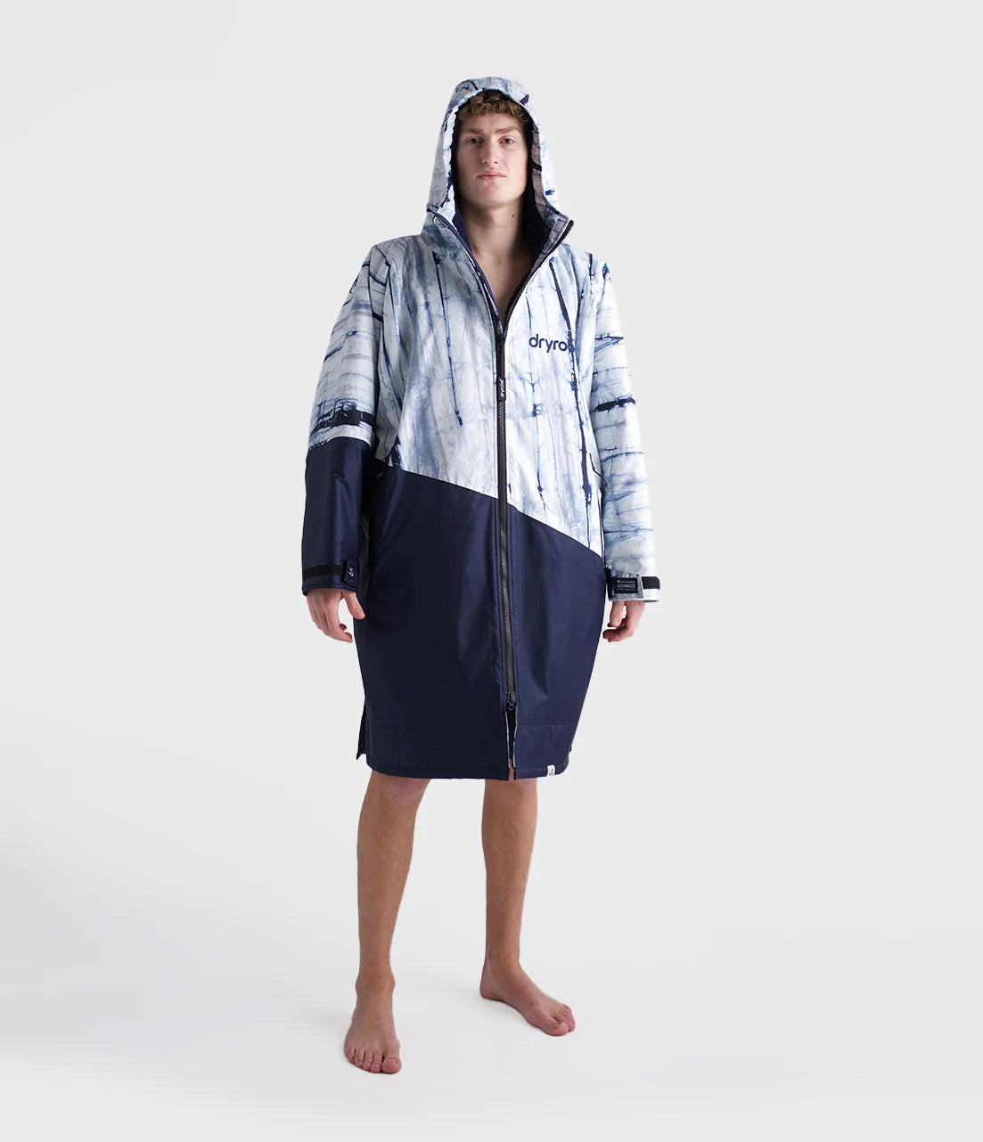 Dryrobe® Batik Blue Advance Adults Changing Robe