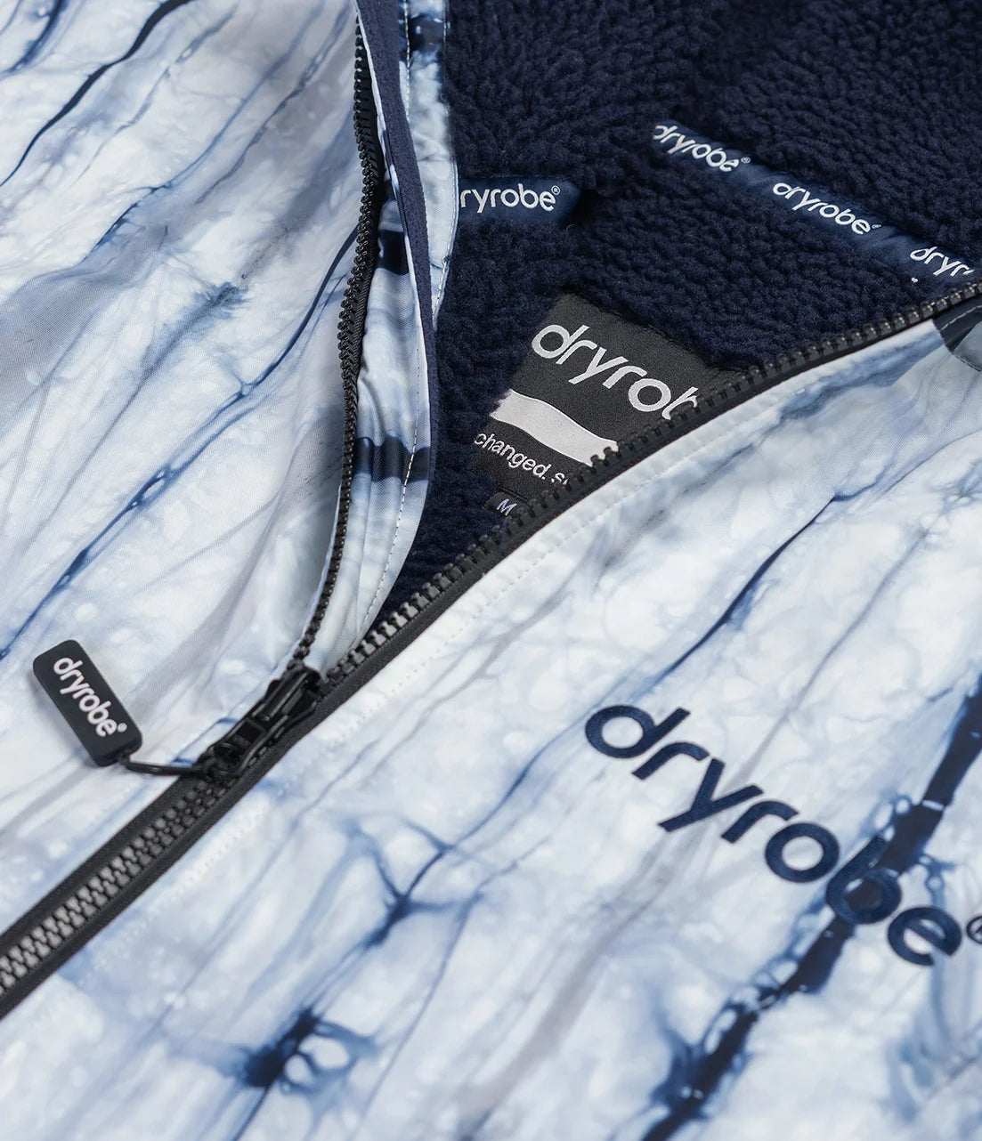 Dryrobe® Batik Blue Advance Adults Changing Robe
