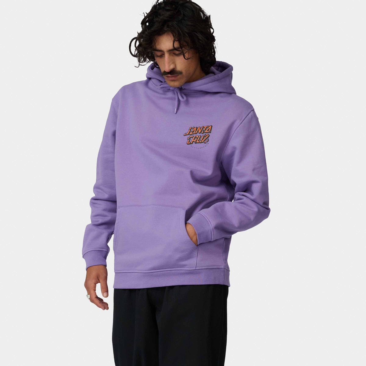 Santa Cruz Roskopp Screaming Five Hoodie - Purple Haze