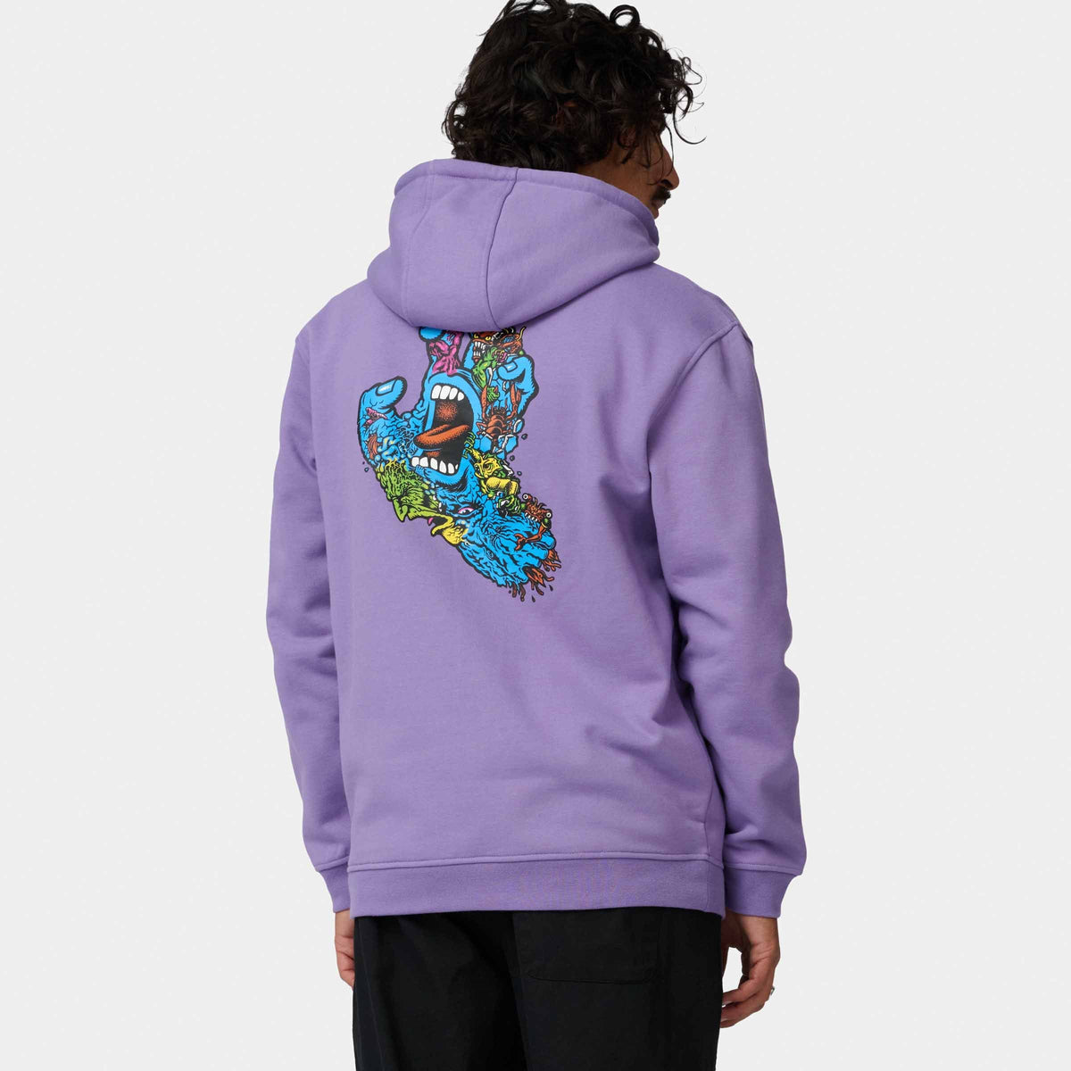 Santa Cruz Roskopp Screaming Five Hoodie - Purple Haze