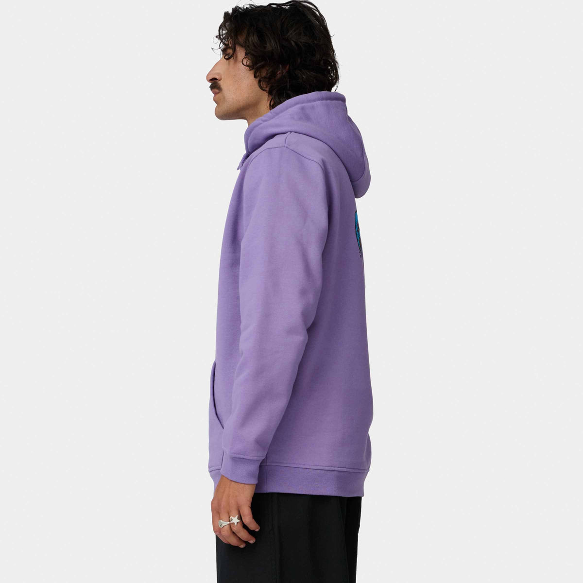 Santa Cruz Roskopp Screaming Five Hoodie - Purple Haze