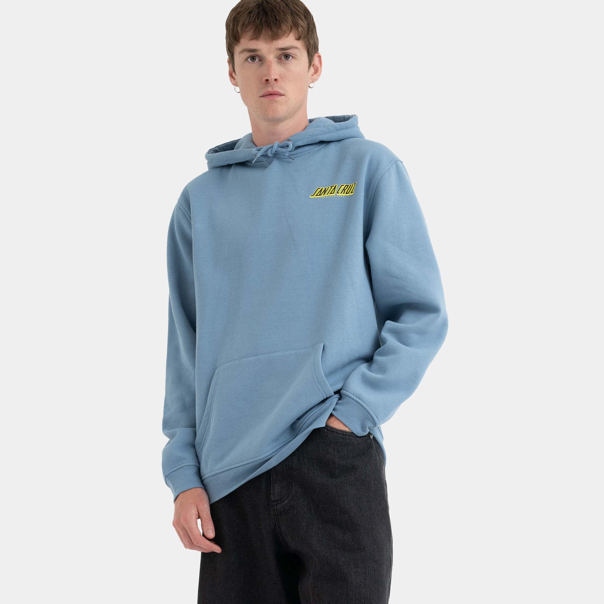 Santa Cruz Roskopp Cruz Control Hoodie - Faded Denin