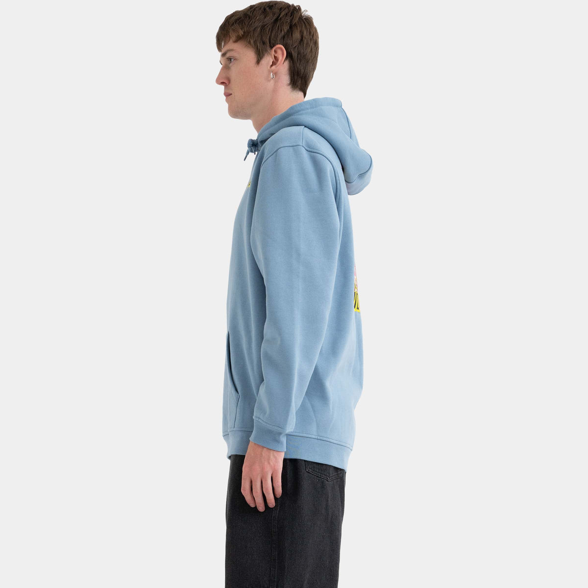 Santa Cruz Roskopp Cruz Control Hoodie - Faded Denin