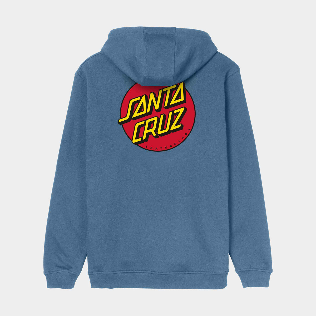 Santa Cruz Classic Dot Chest Hoodie - Faded Denim