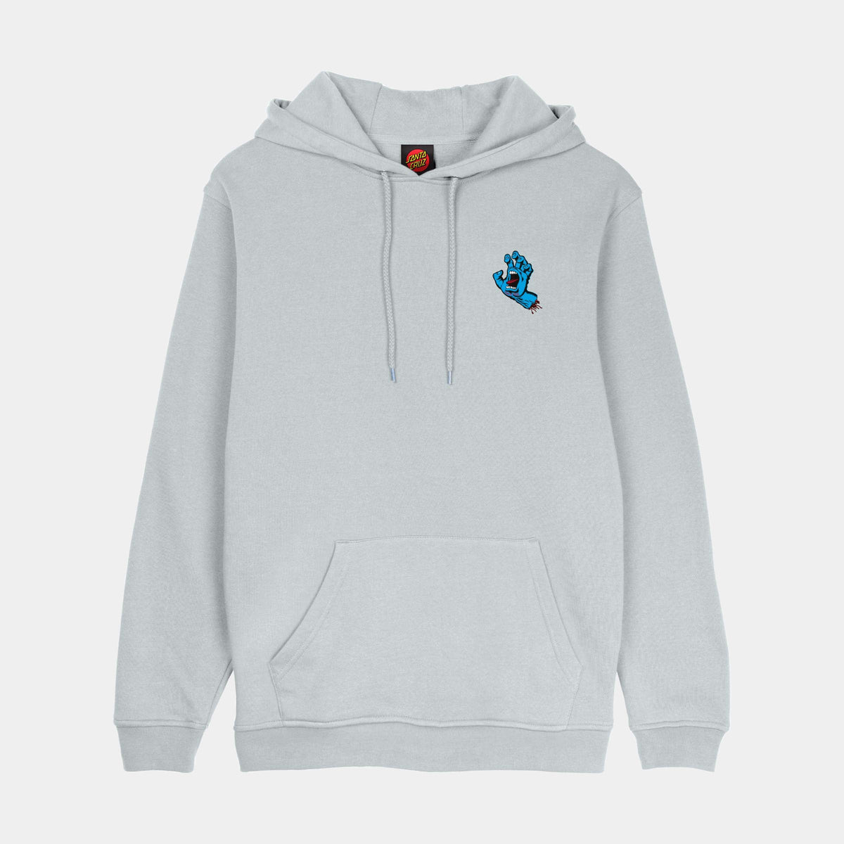 Santa Cruz Screaming Hand Chest Hoodie - Mist