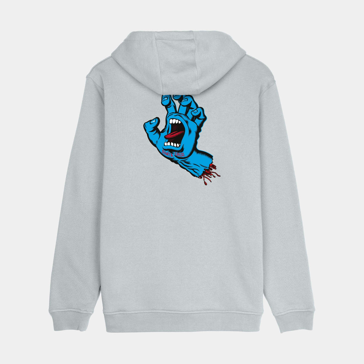 Santa Cruz Screaming Hand Chest Hoodie - Mist
