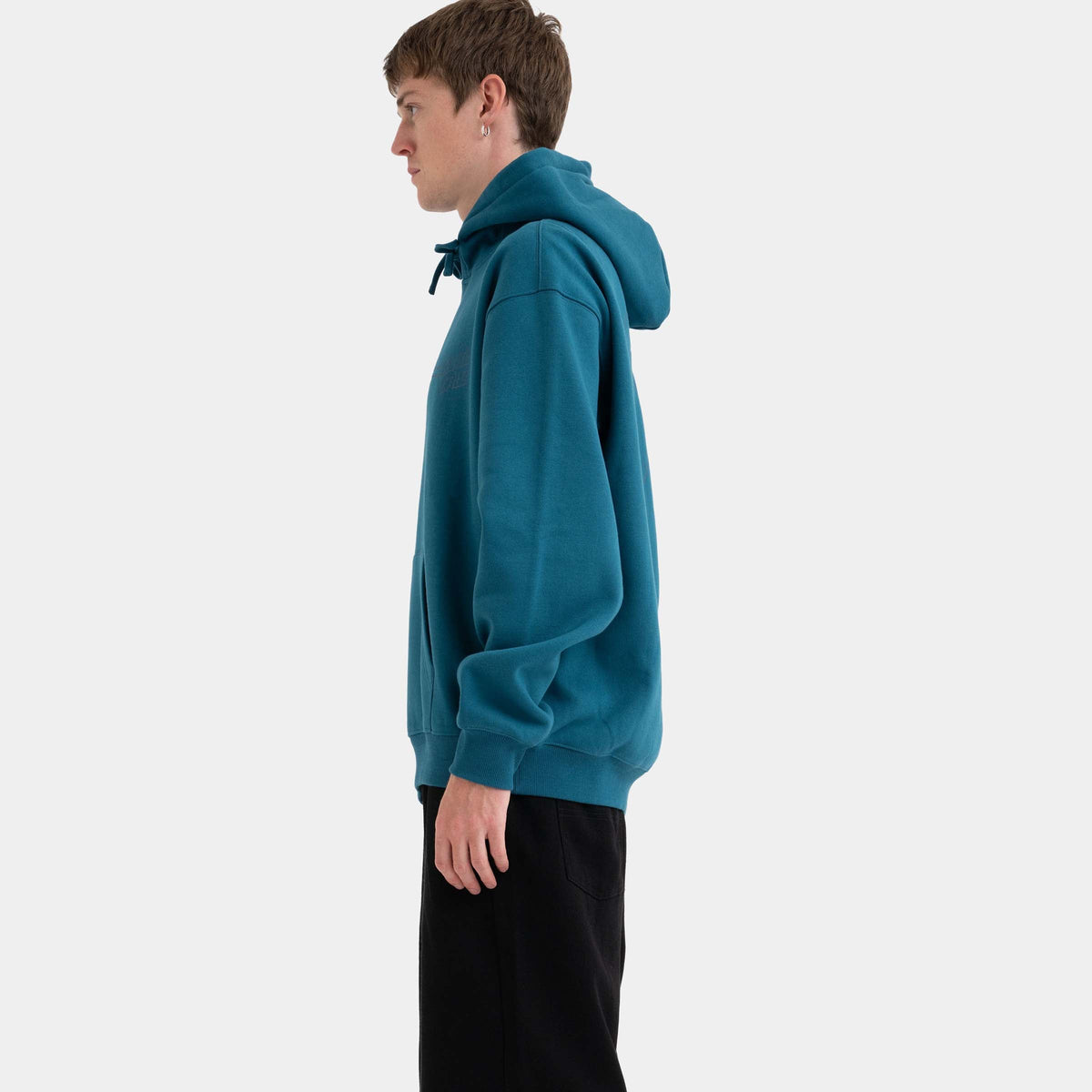 Santa Cruz Tonal Opus Dot Stripe Hoodie - Dark Teal