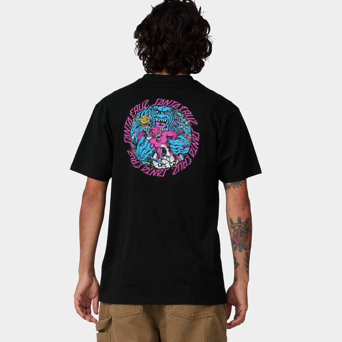 Santa Cruz Roskopp Monster Strip T-Shirt