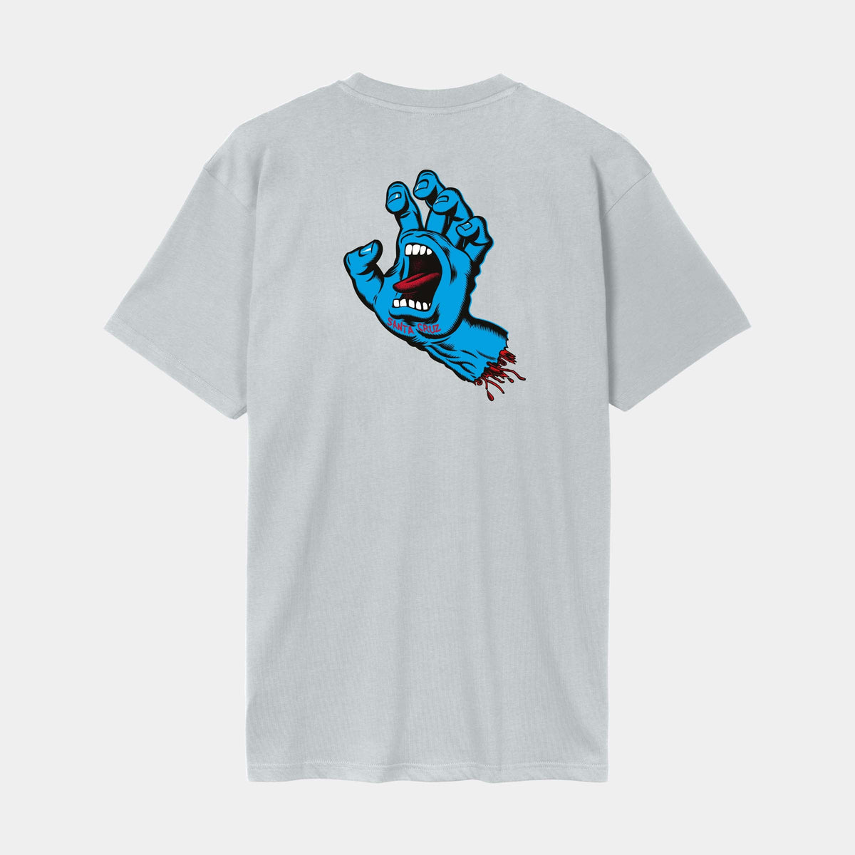 Santa Cruz Screaming Hand Chest T-Shirt - Mist