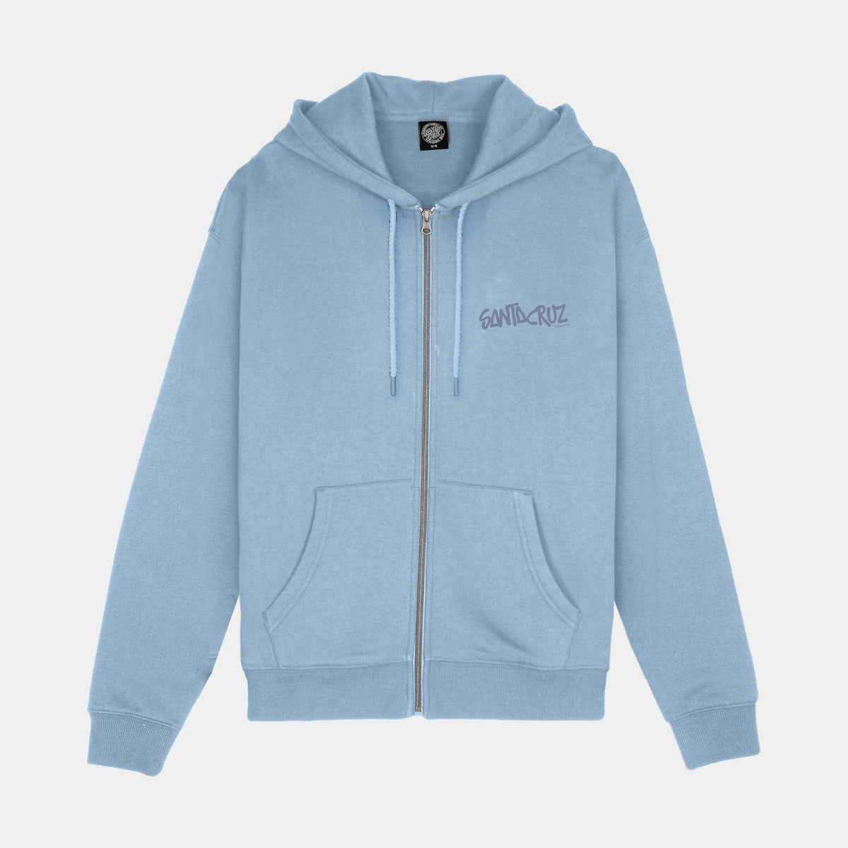 Santa Cruz Dizzy Daisy Women's Zip Hoodie - Blue Aura