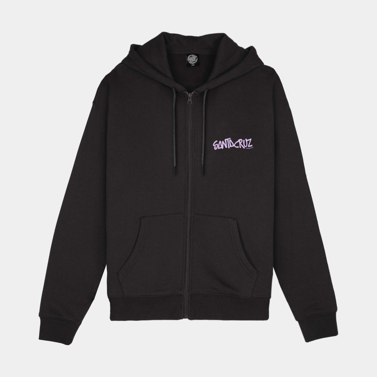 Santa Cruz Dizzy Daisy Women's Zip Hoodie - Black