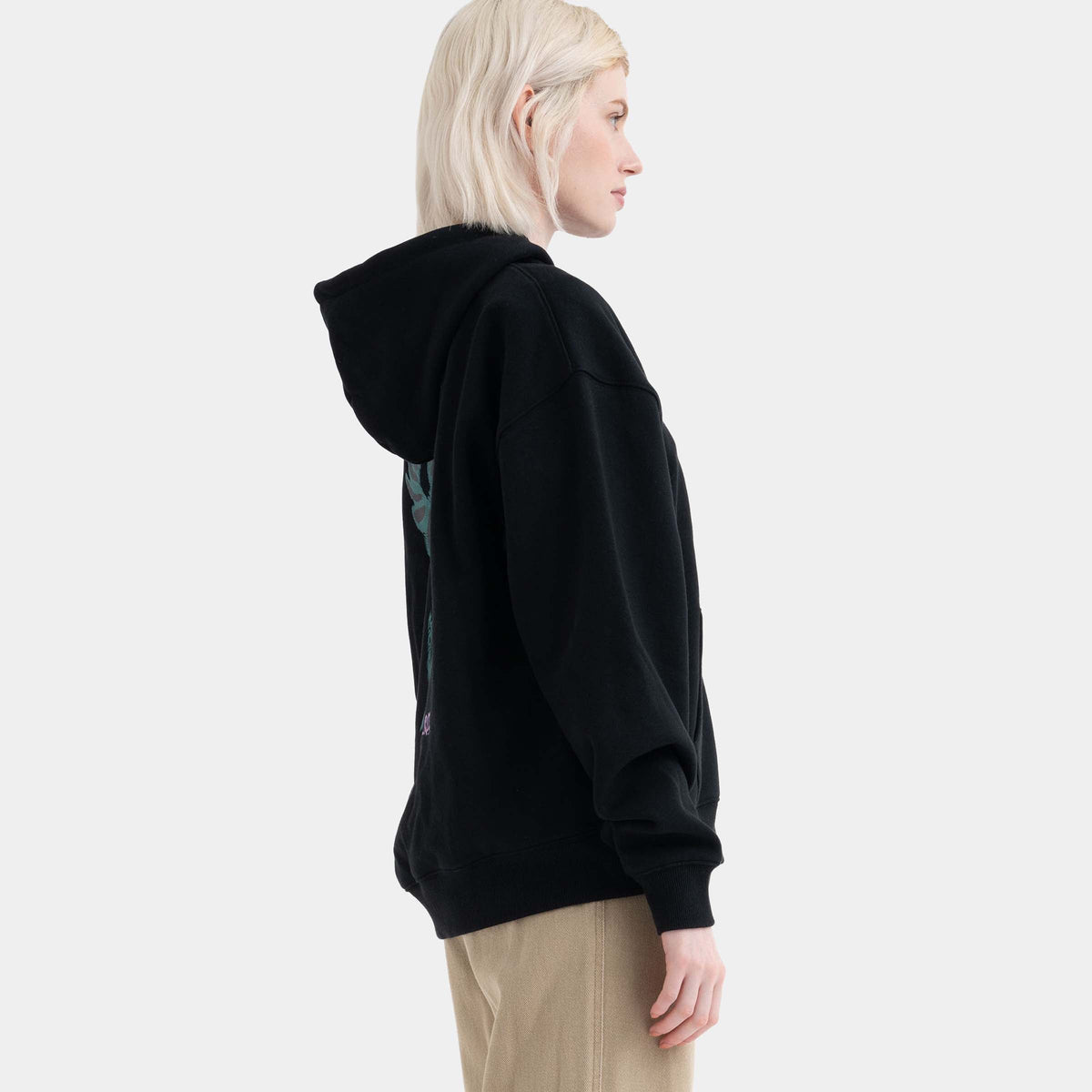 Santa Cruz Dizzy Daisy Women's Zip Hoodie - Black