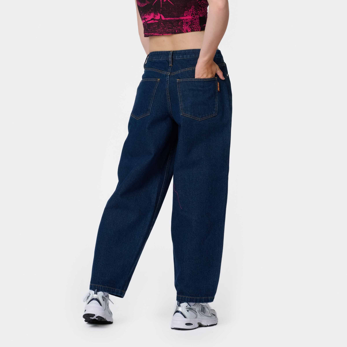 Santa Cruz Classic Barrel Pant - Dark Denim
