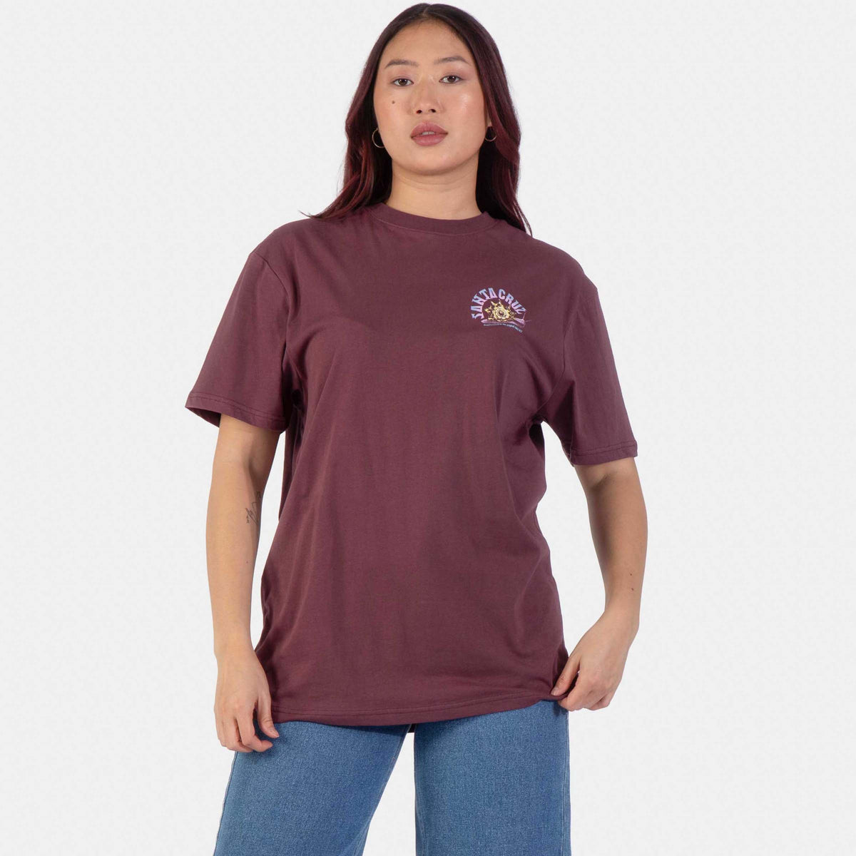 Santa Cruz Star Snail T-Shirt - Cocoa Powder