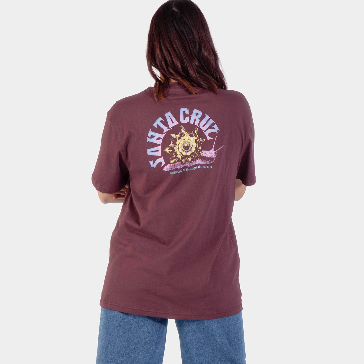 Santa Cruz Star Snail T-Shirt - Cocoa Powder