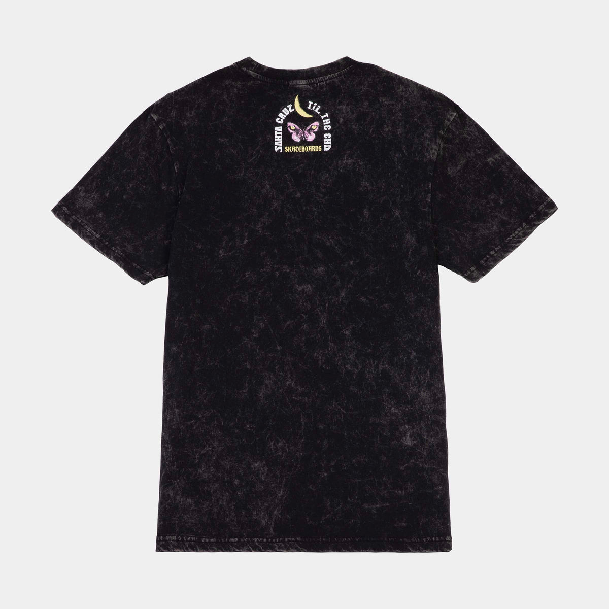 Santa Cruz Night Visions T-Shirt - Black Acid Wash