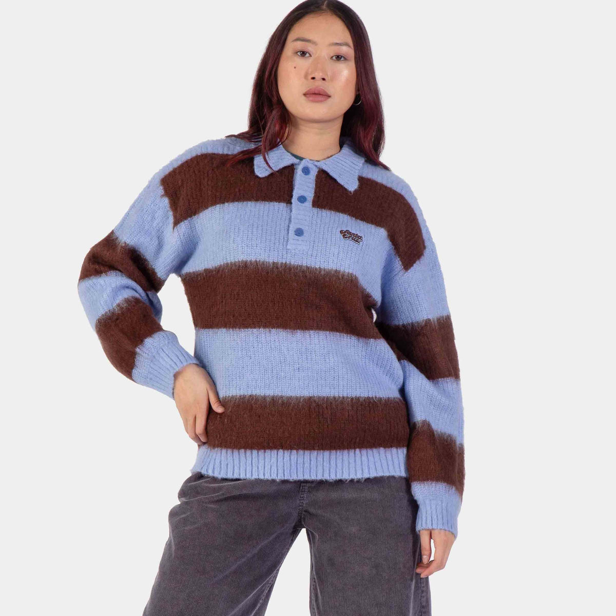 Santa Cruz Groovy Stack Knit Polo