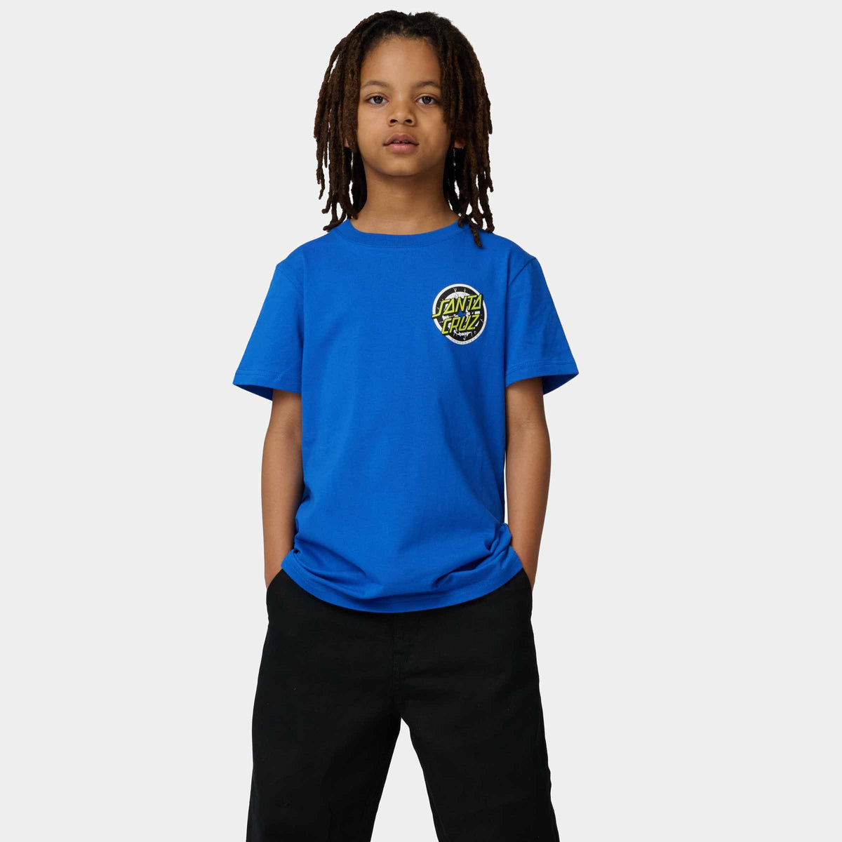 Santa Cruz Youth Rob Smasher T-Shirt - Ultramarine