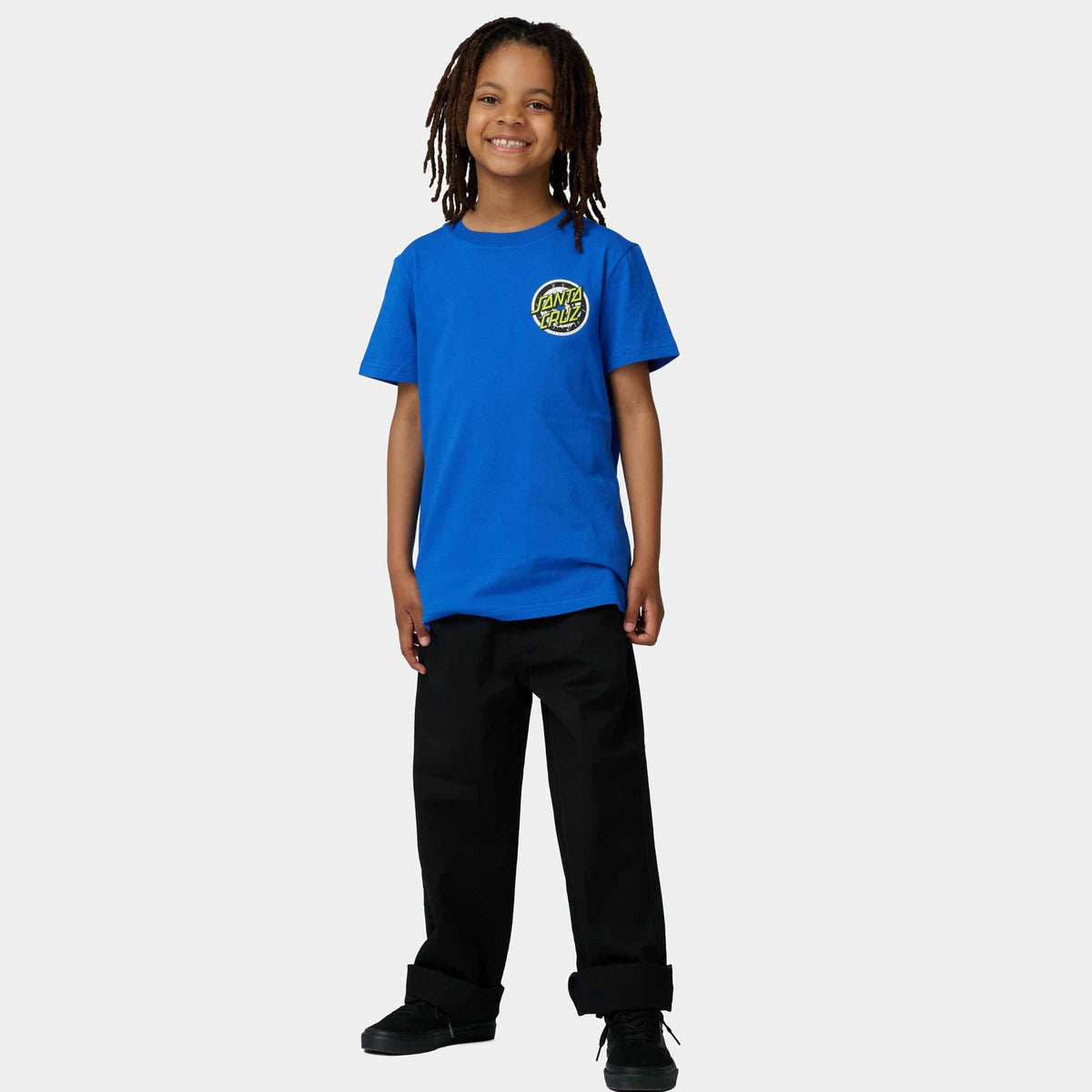 Santa Cruz Youth Rob Smasher T-Shirt - Ultramarine
