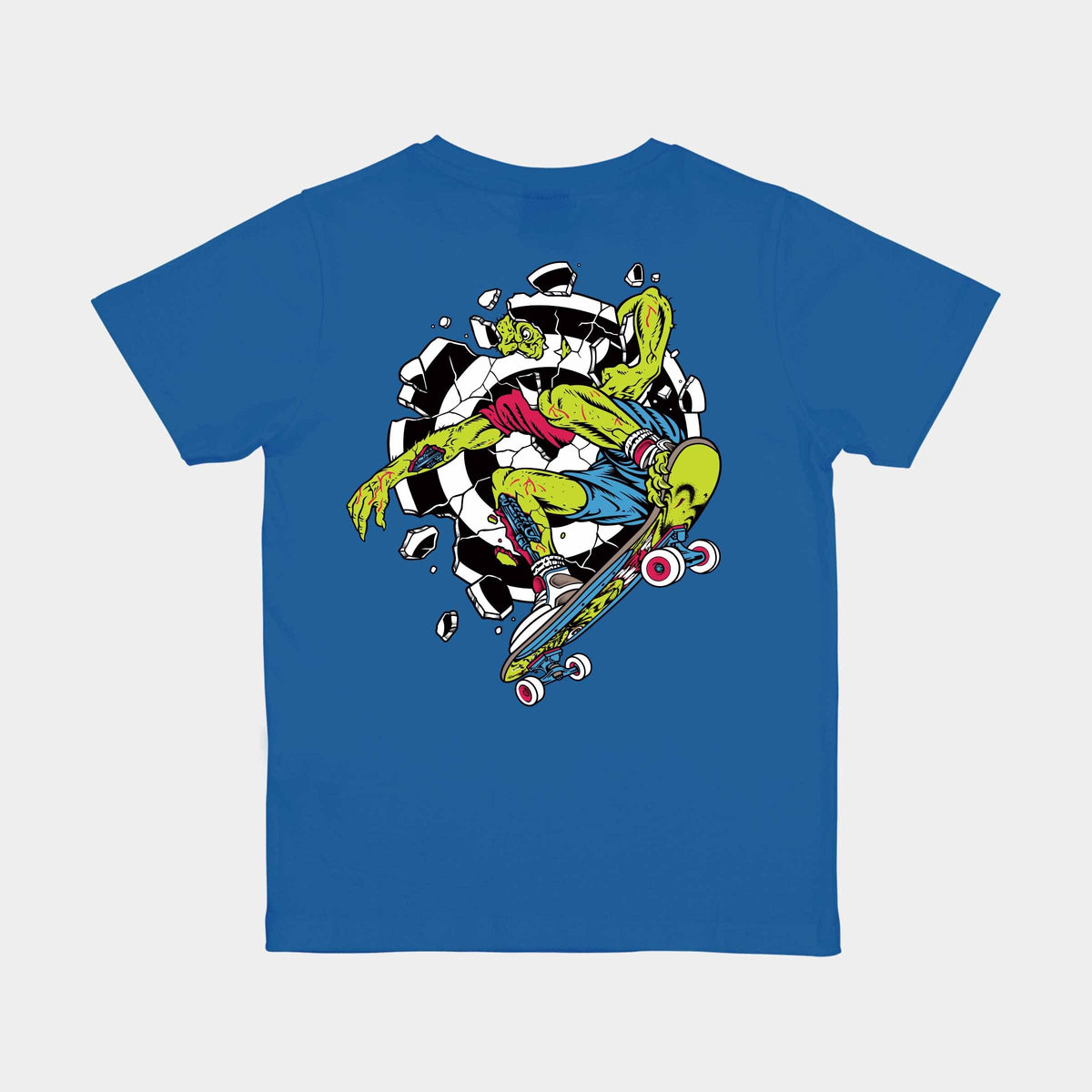 Santa Cruz Youth Rob Smasher T-Shirt - Ultramarine