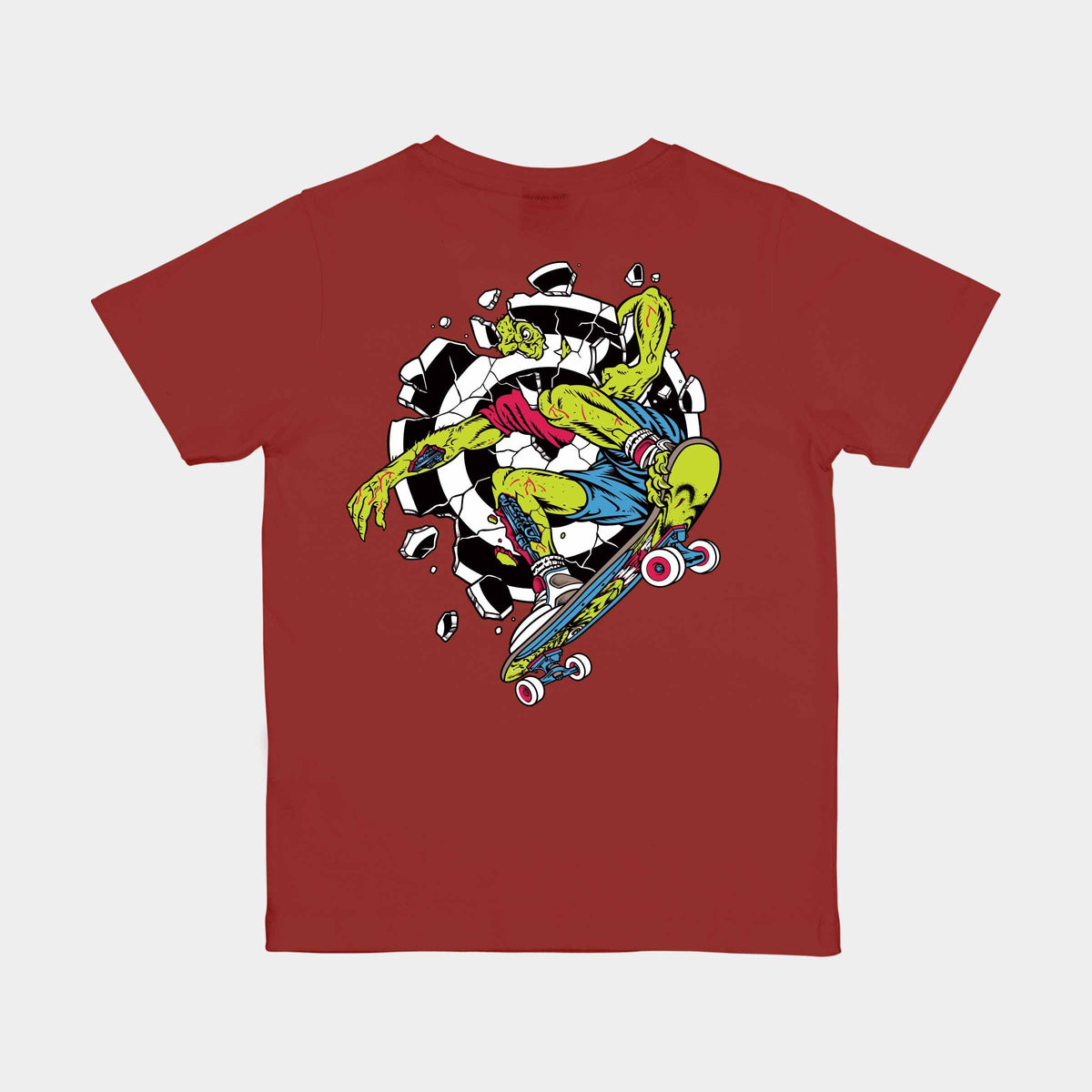 Santa Cruz Youth Rob Smasher T-Shirt - Ketchup